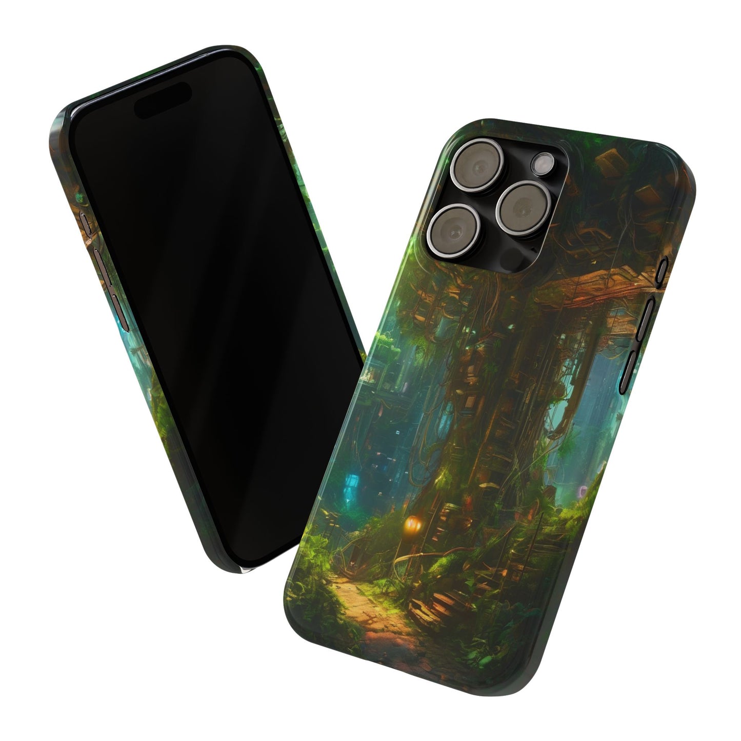 Neon Slim Phone Case for iPhone 16 Glossy Lexan