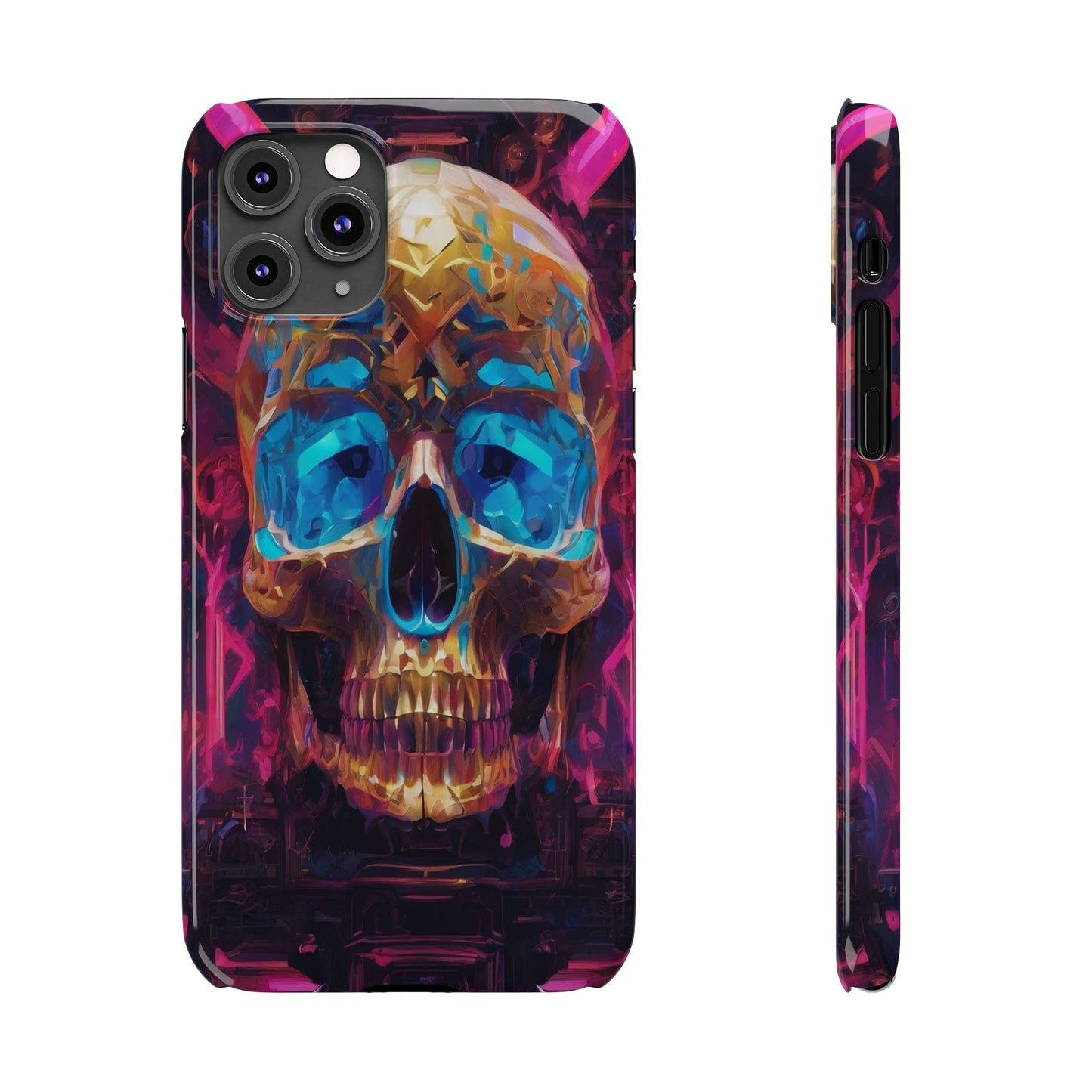 Slim Phone Case for iPhone 16 – Glossy Lexan Shield