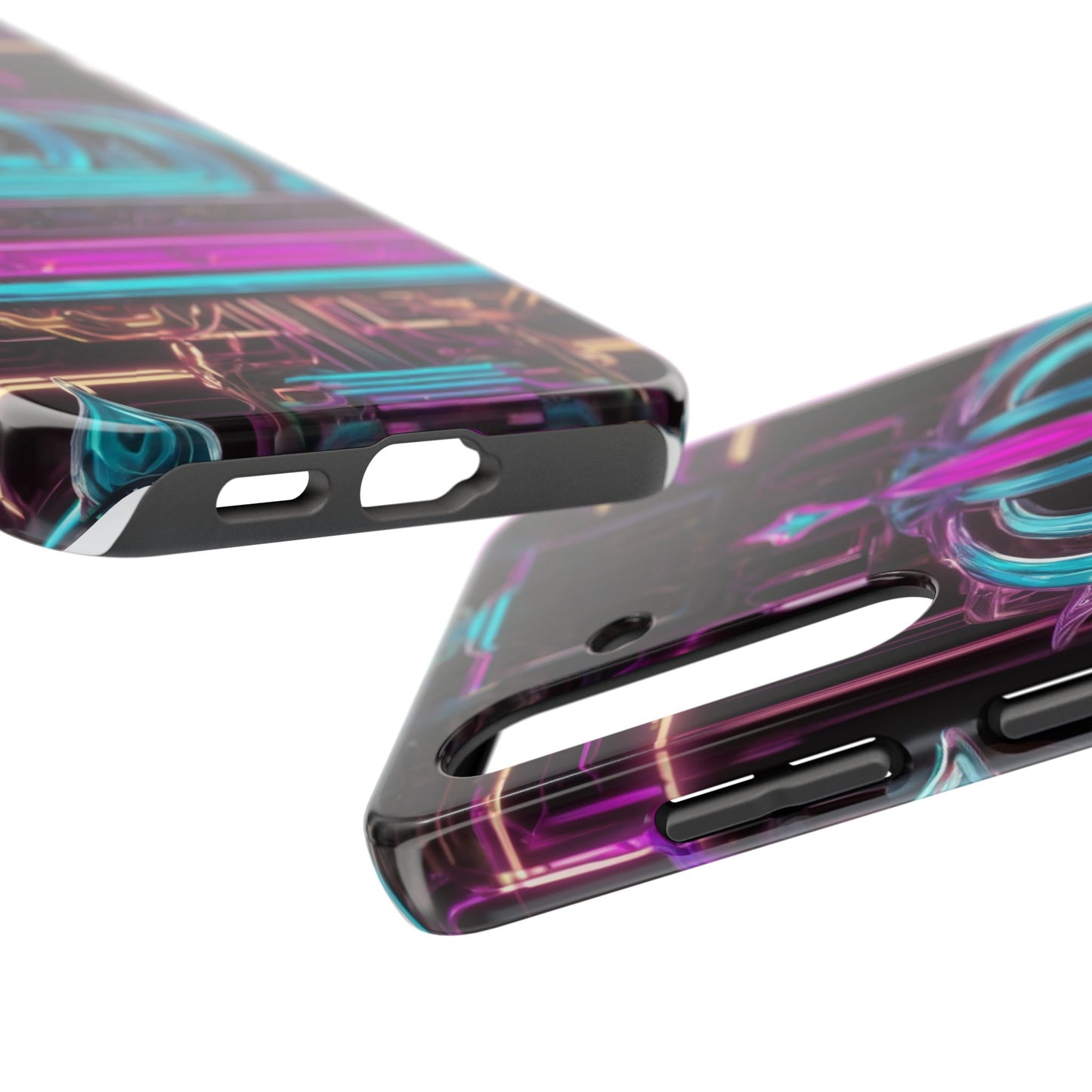 Tough Phone Case - Shockproof TPU & PC Shell, Glossy Finish
