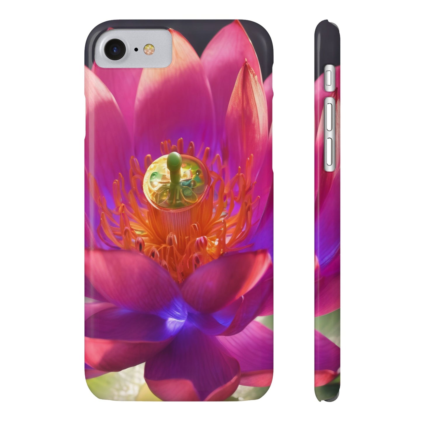 Slim Phone Case for iPhone 16 - Glossy Lexan, Ultra-Thin