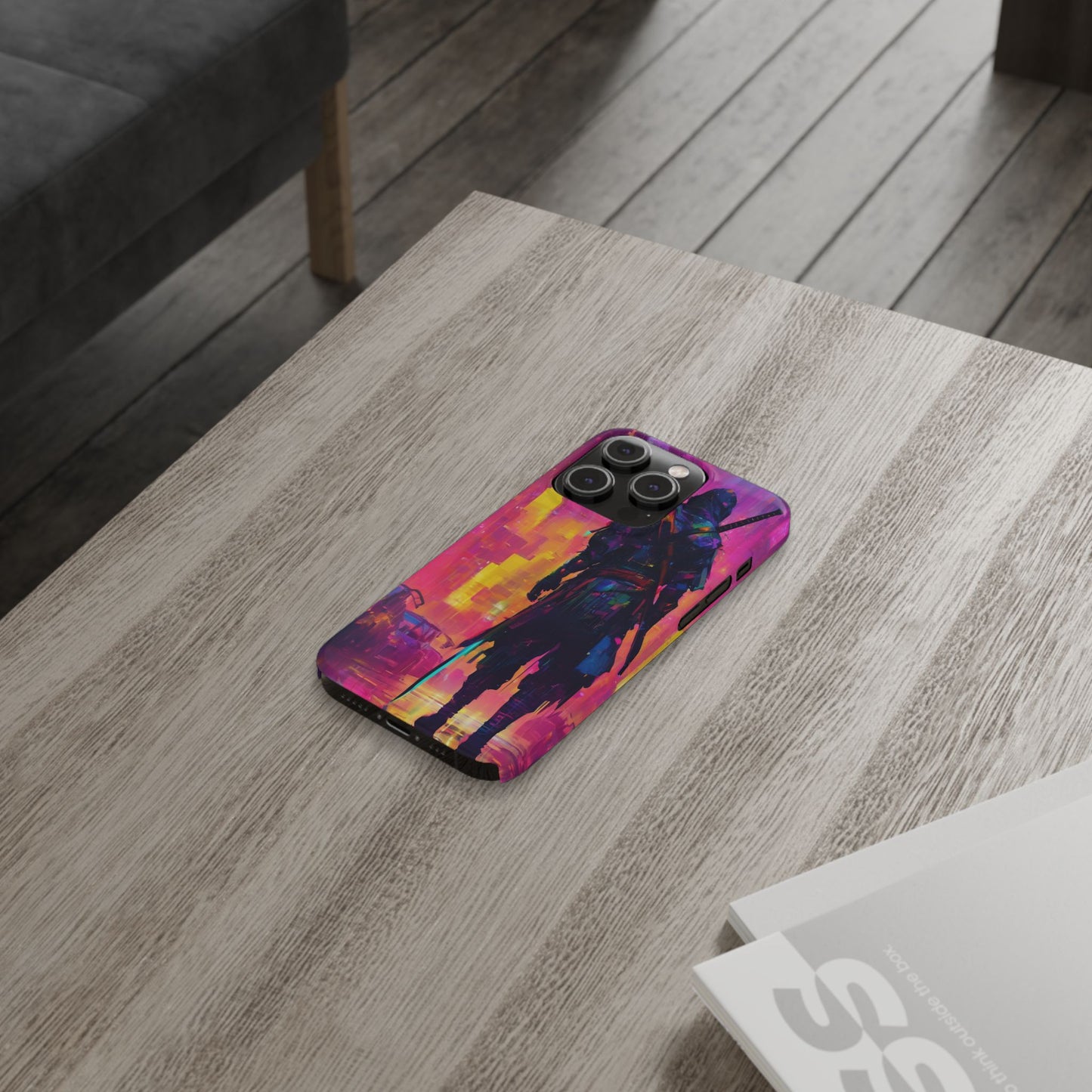 Neon Slim Phone Case for iPhone 16 - Glossy Lexan Finish