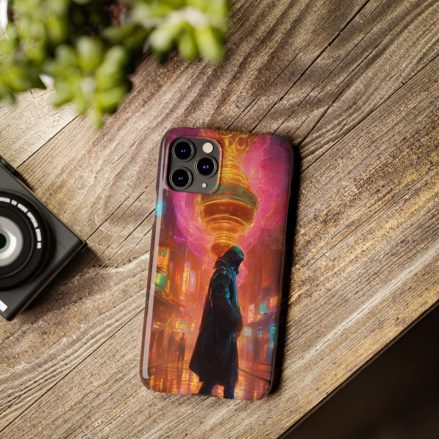 Slim Phone Case for iPhone 16 - Glossy, Durable Lexan Shield