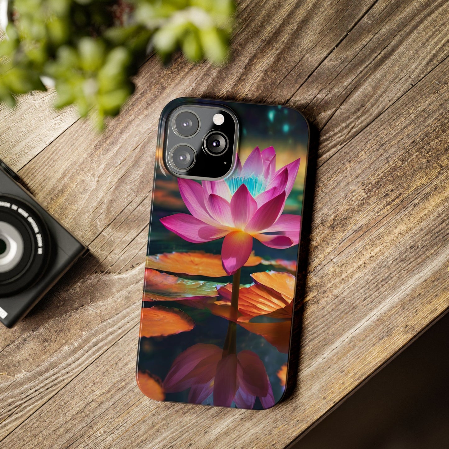 Slim Glossy Polycarbonate Phone Case for iPhone 16