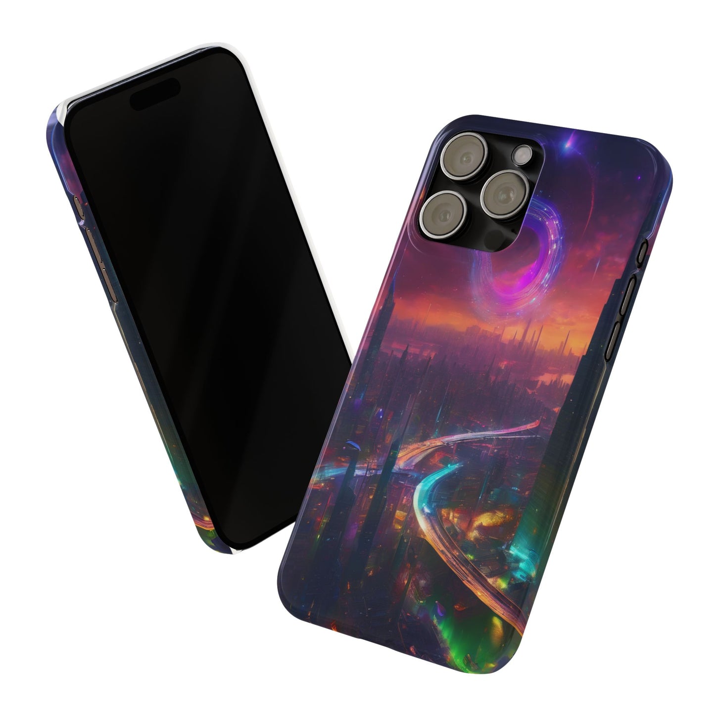 Slim Glossy Phone Case for iPhone 16 – Lexan PC