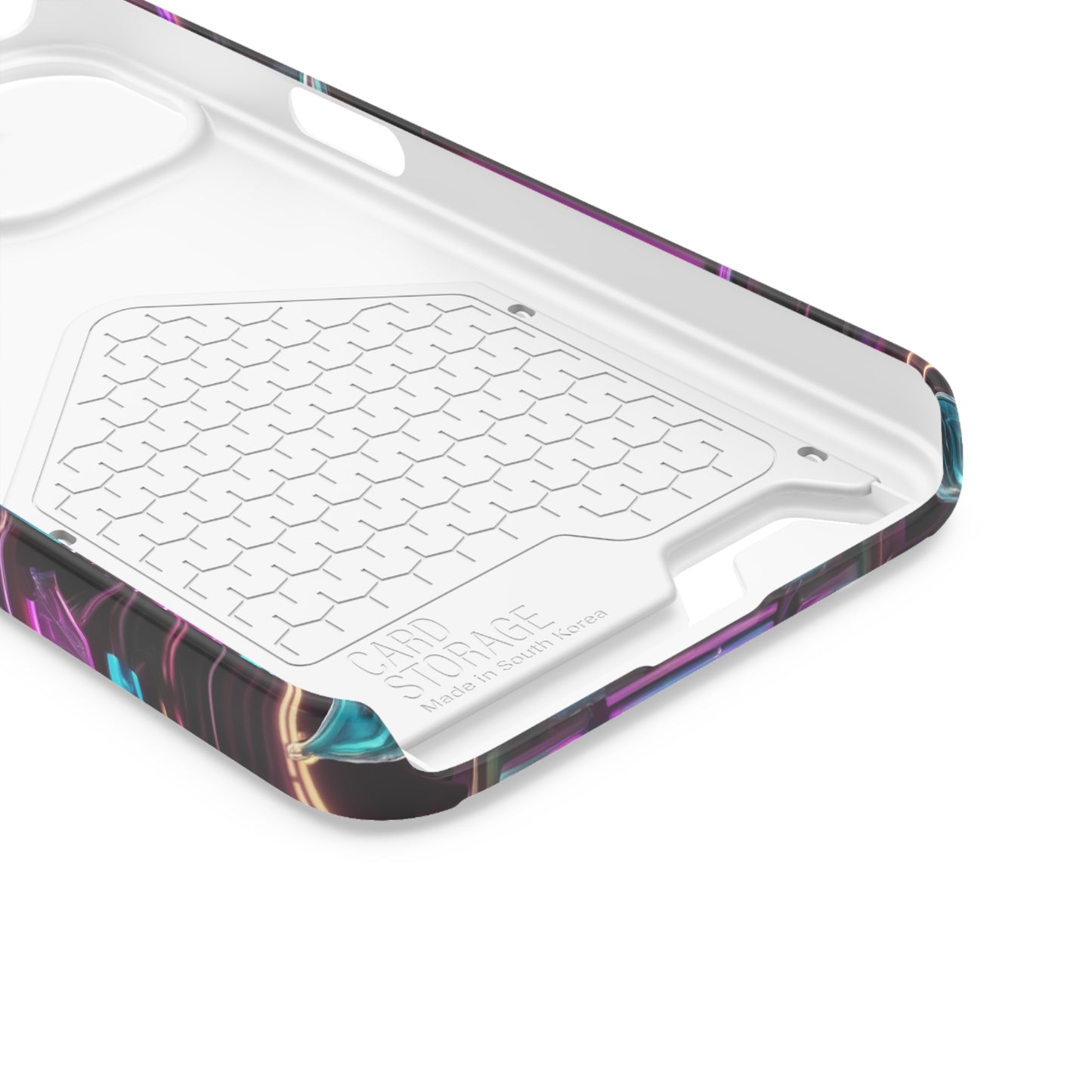 Neon Card Holder Phone Case - MagSafe Compatible