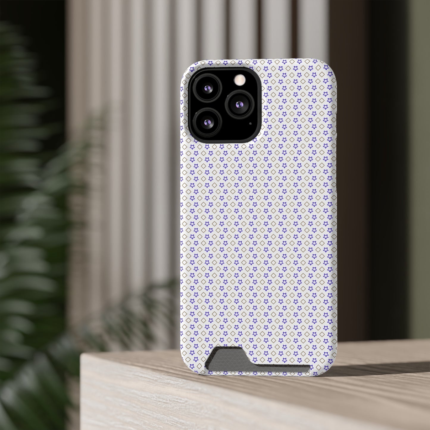 Phone Case with Card Holder – Clear Polycarbonate