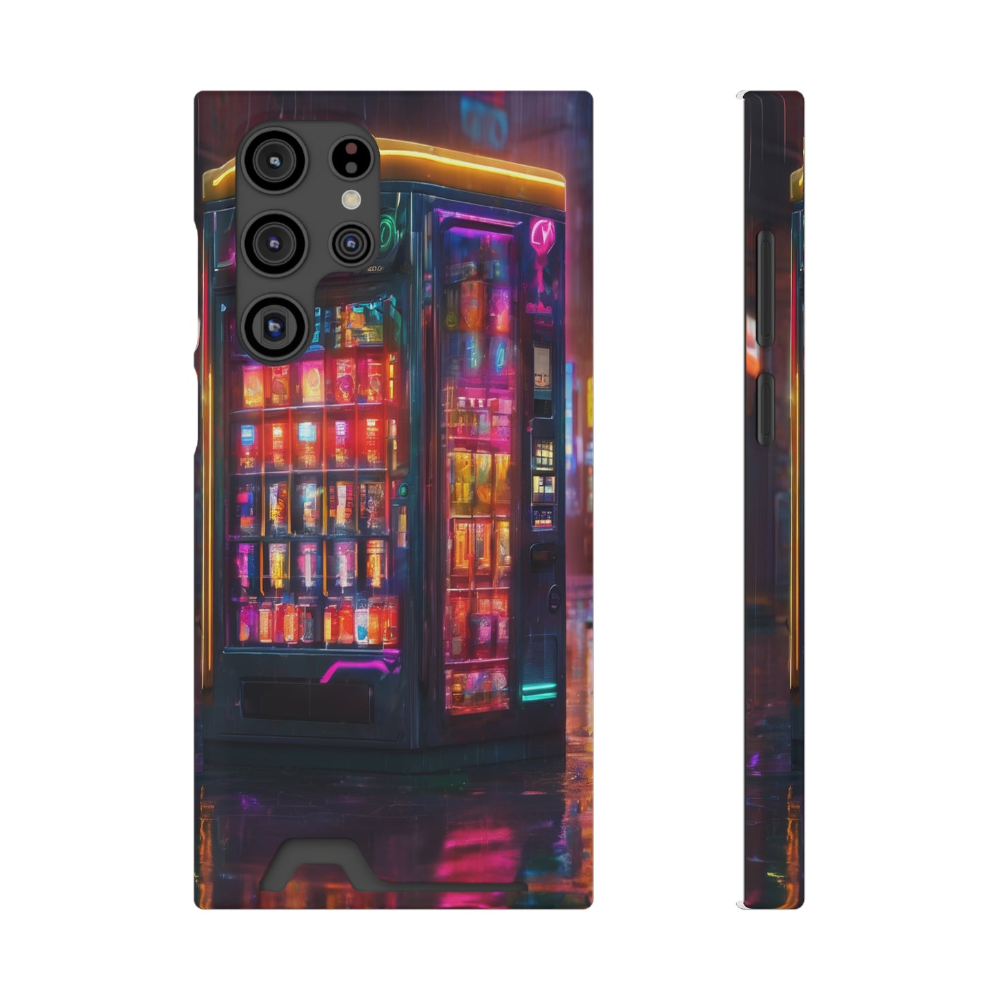 Phone Case with Card Holder - Impact-Resistant Polycarbonate, MagSafe