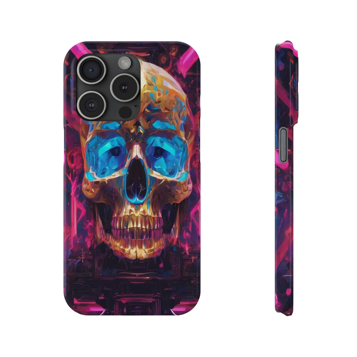 Slim Phone Case for iPhone 16 – Glossy Lexan Shield