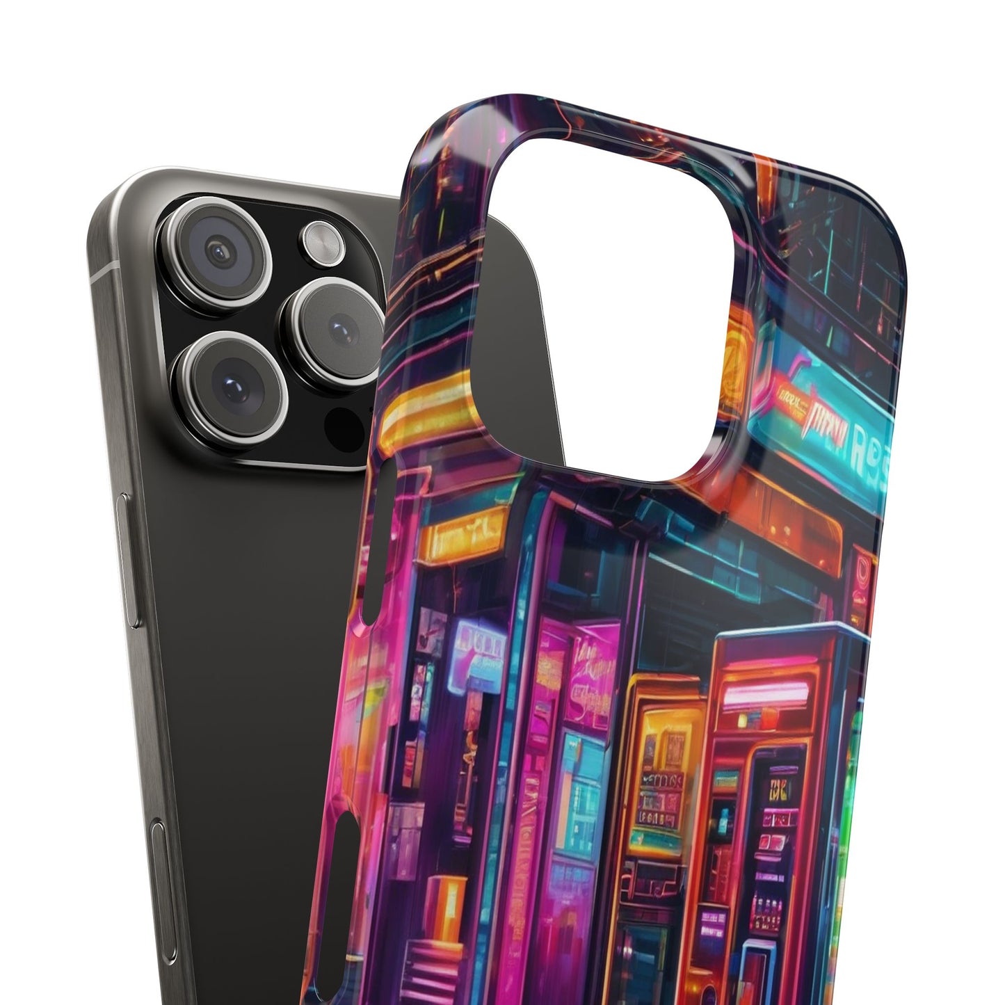 Ultra Slim iPhone 16 Phone Case - Glossy, Durable & Wireless Charging