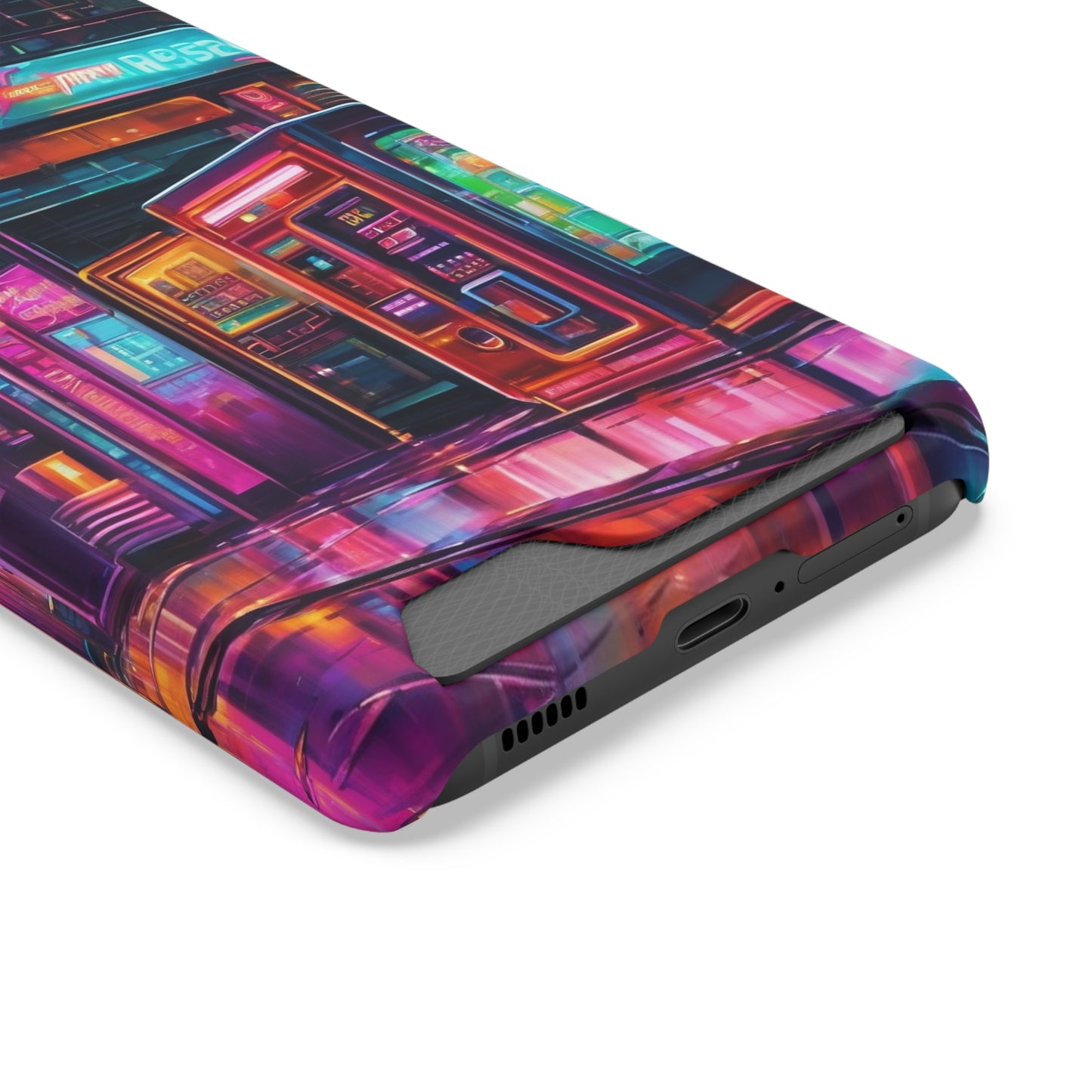 Phone Case with Card Holder - MagSafe, Polycarbonate, Glossy/Matte