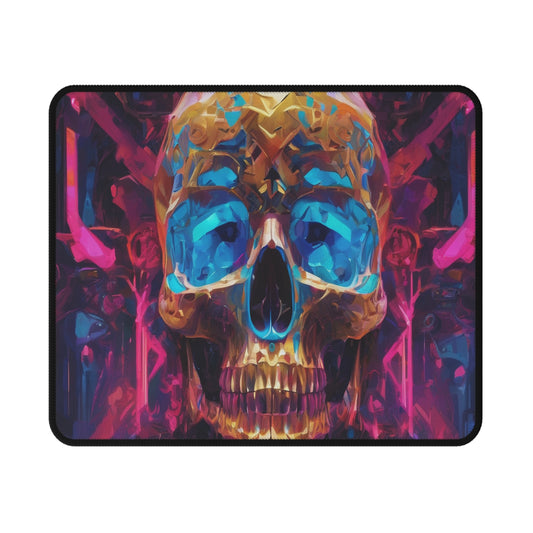 Non-Slip Gaming Mouse Pad - Neon High-Res Polyester Surface
