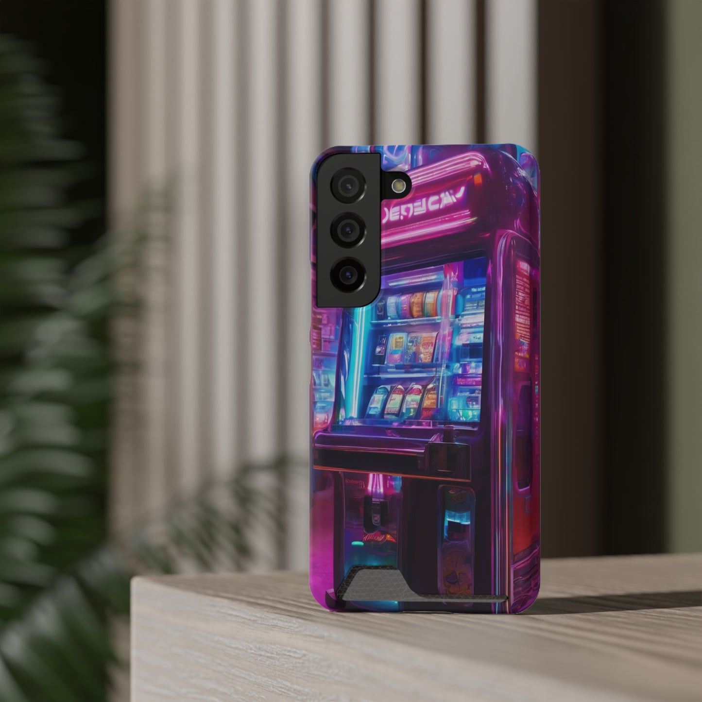 Phone Case with Card Holder – Glossy/Matte Polycarbonate