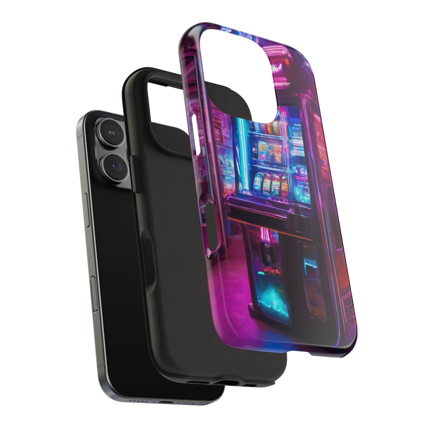 Tough Phone Case with TPU Shell - Impact-Resistant, Glossy Finish