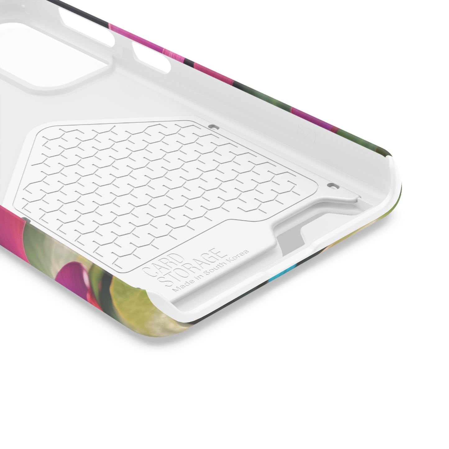 Neon Phone Case with Card Holder - MagSafe Polycarbonate Glossy/Matte