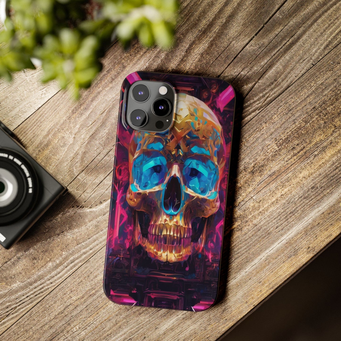 Slim Phone Case for iPhone 16 – Glossy Lexan Shield