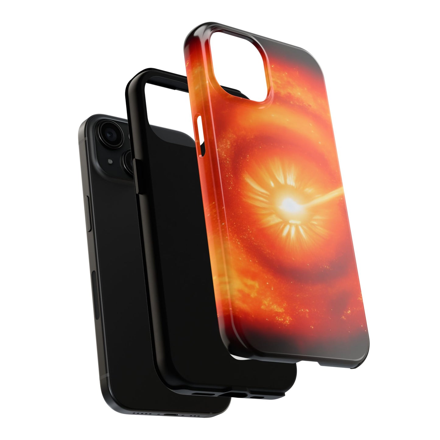 Rugged Phone Case - 2-Piece Shock Shield, TPU & PC