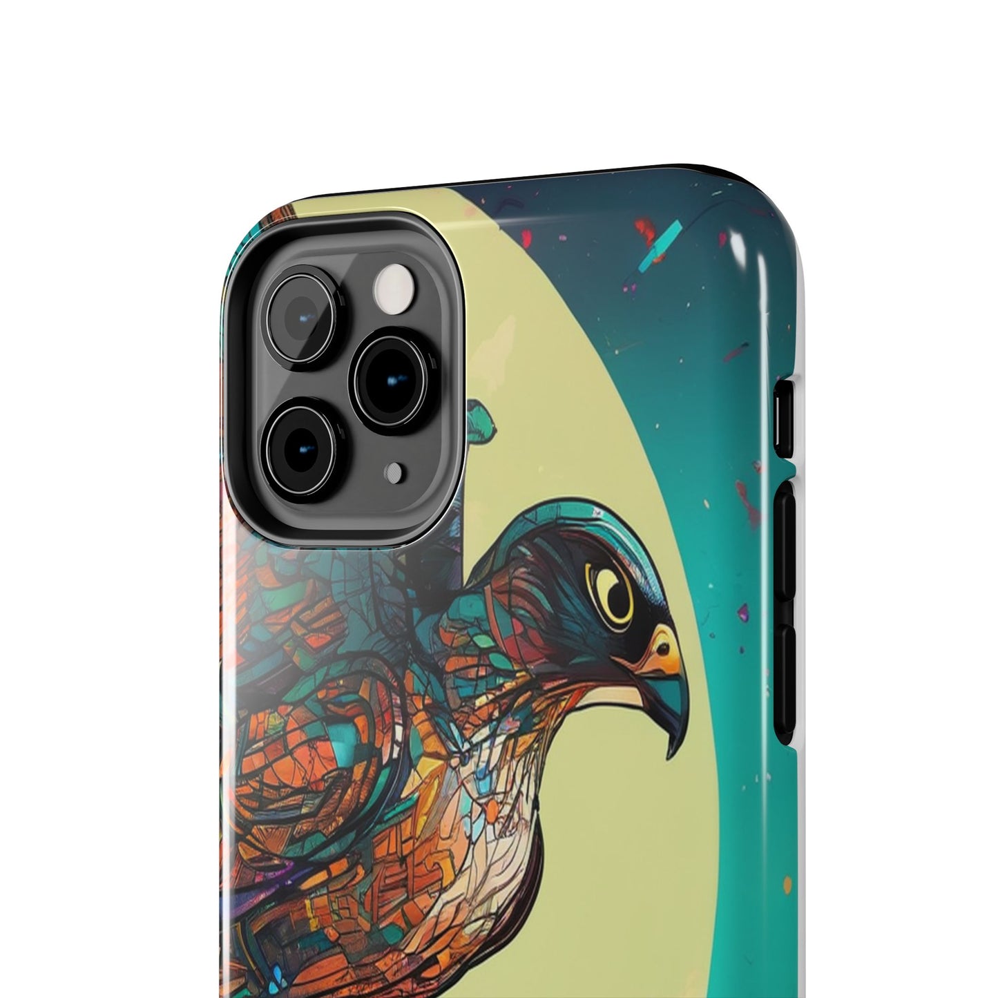Neon Tough Phone Case - Impact-Resistant, Glossy Finish