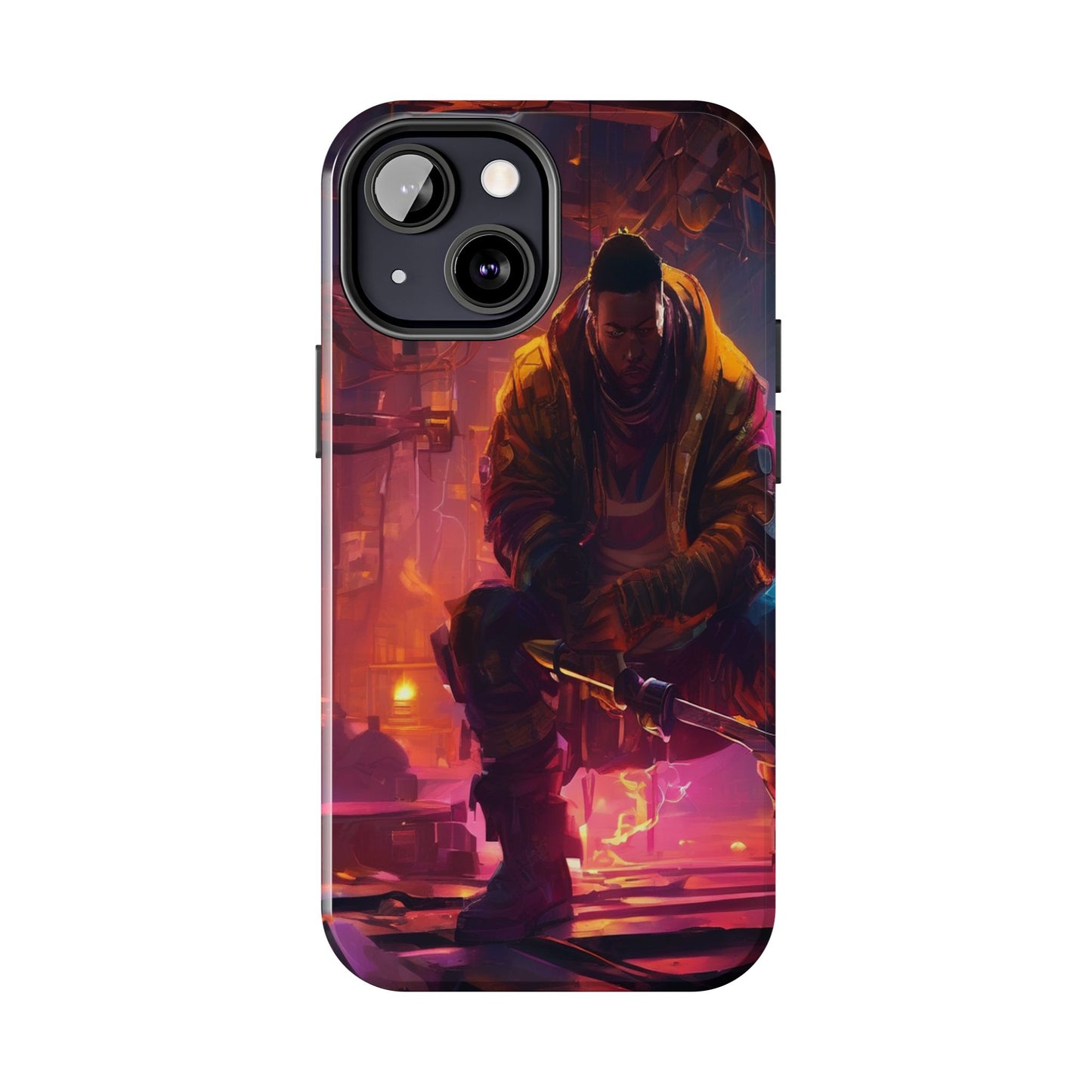 Tough Phone Case - Shockproof TPU & PC Shell for iPhone & Samsung
