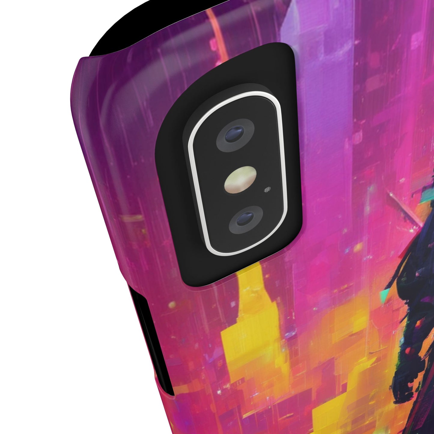 Neon Slim Phone Case for iPhone 16 - Glossy Lexan Finish