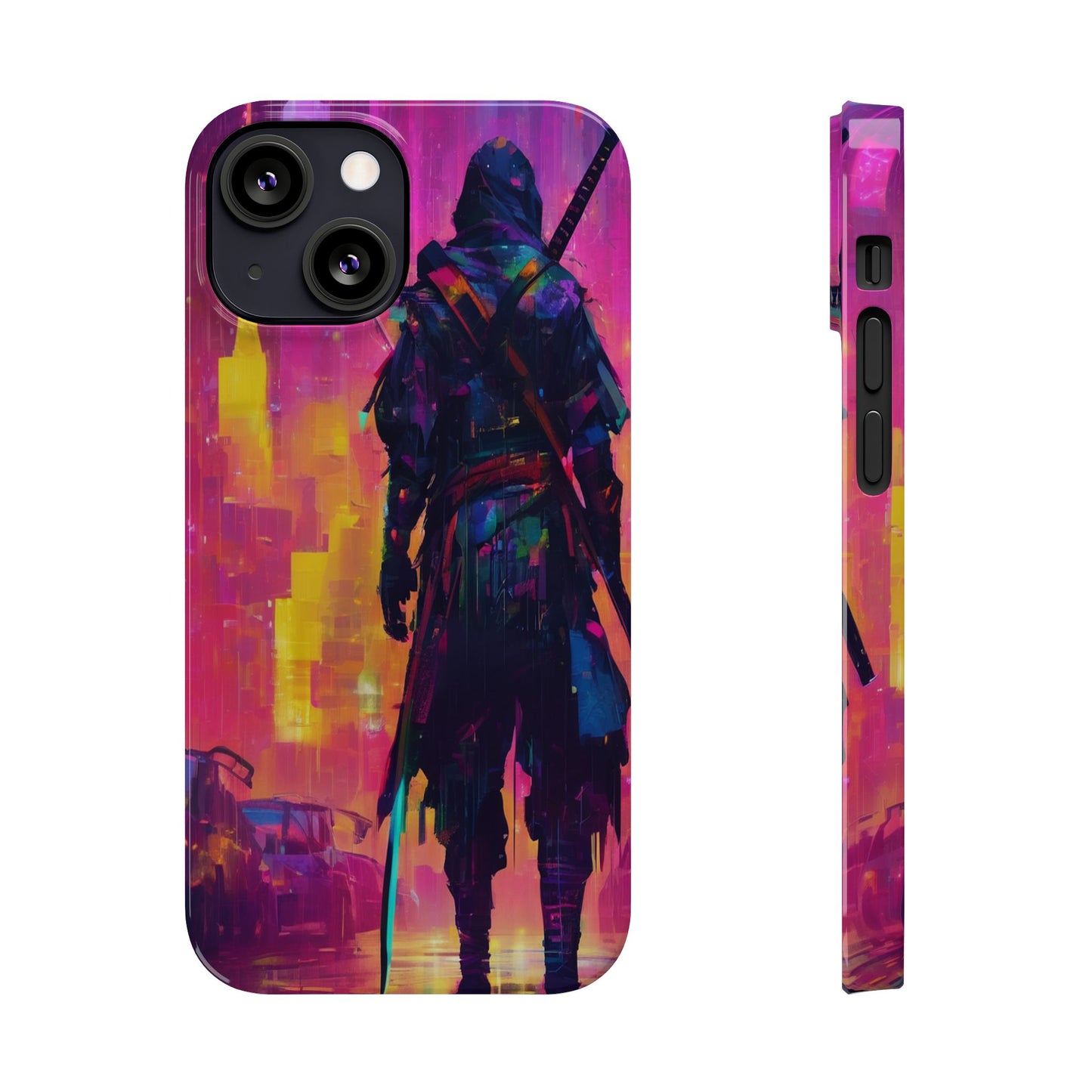 Neon Slim Phone Case for iPhone 16 - Glossy Lexan Finish