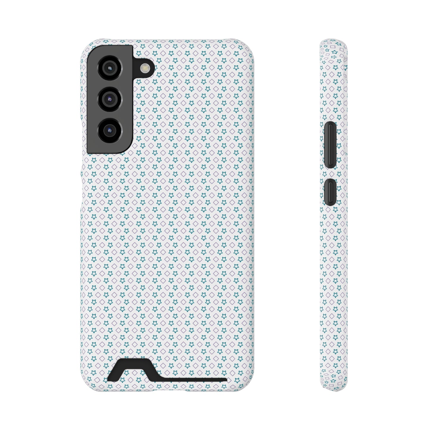 Phone Case with Card Holder – Polycarbonate, Matte/Glossy