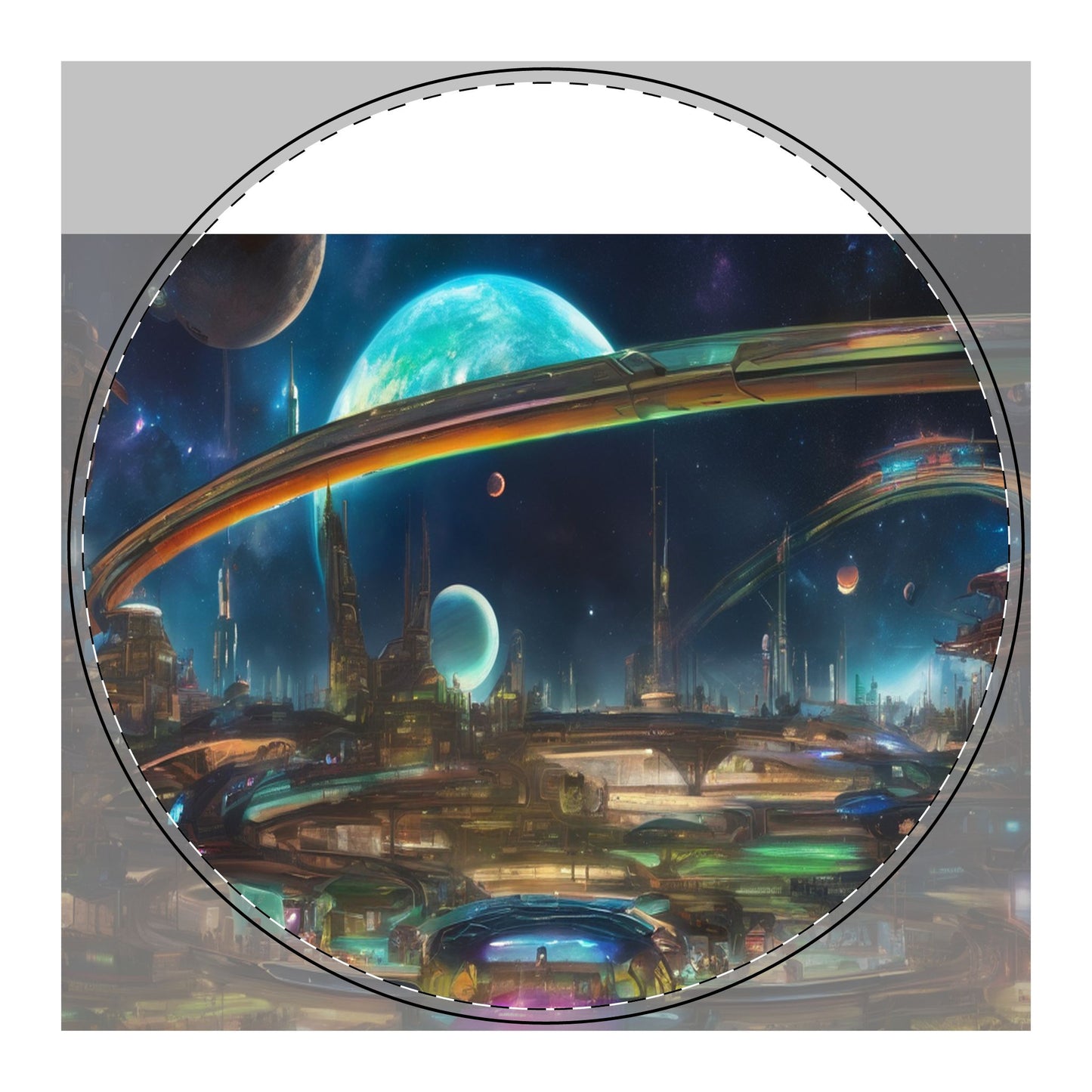 Vegan PU Leather Mouse Pad - Non-Slip & Customizable