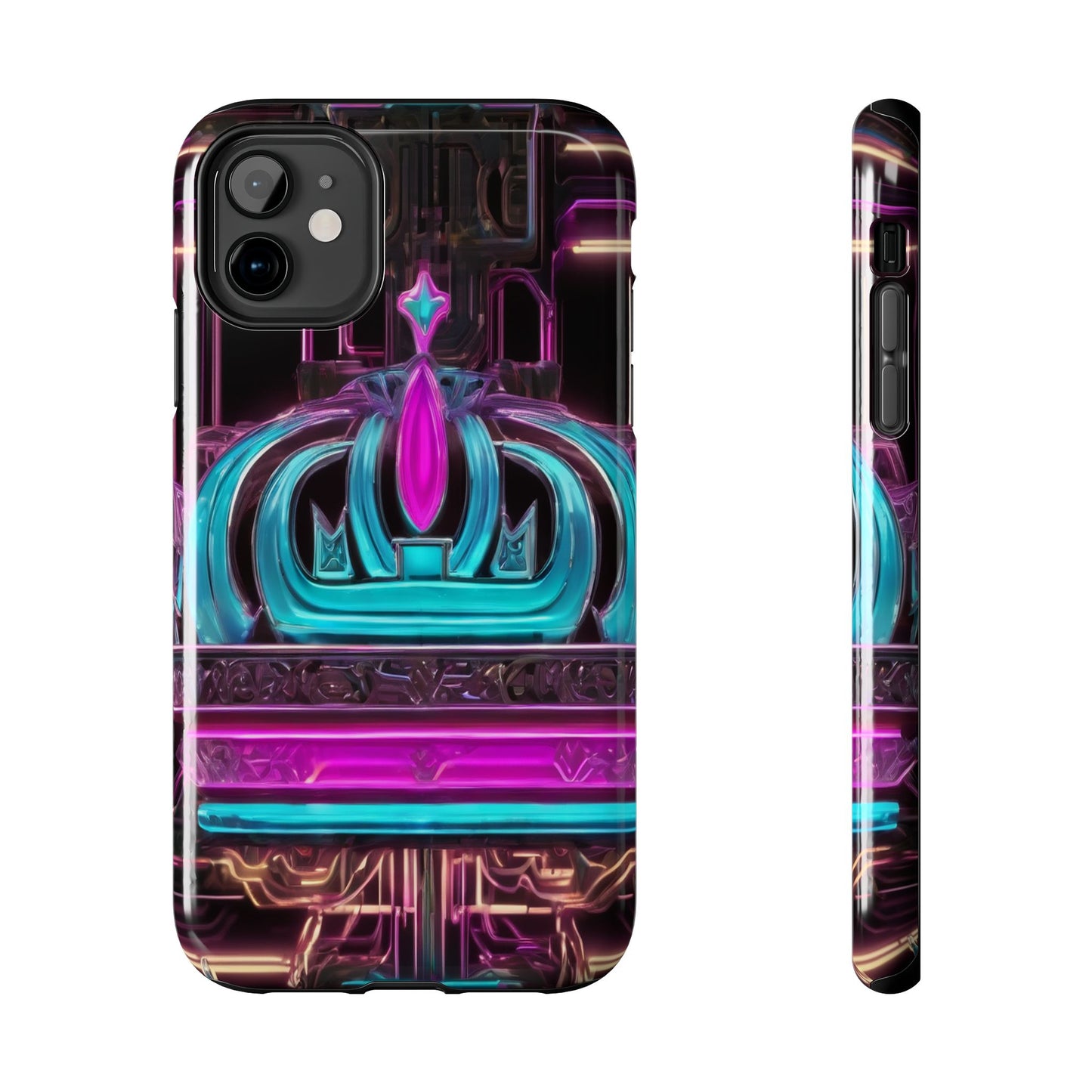 Tough Phone Case - Shockproof TPU & PC Shell, Glossy Finish