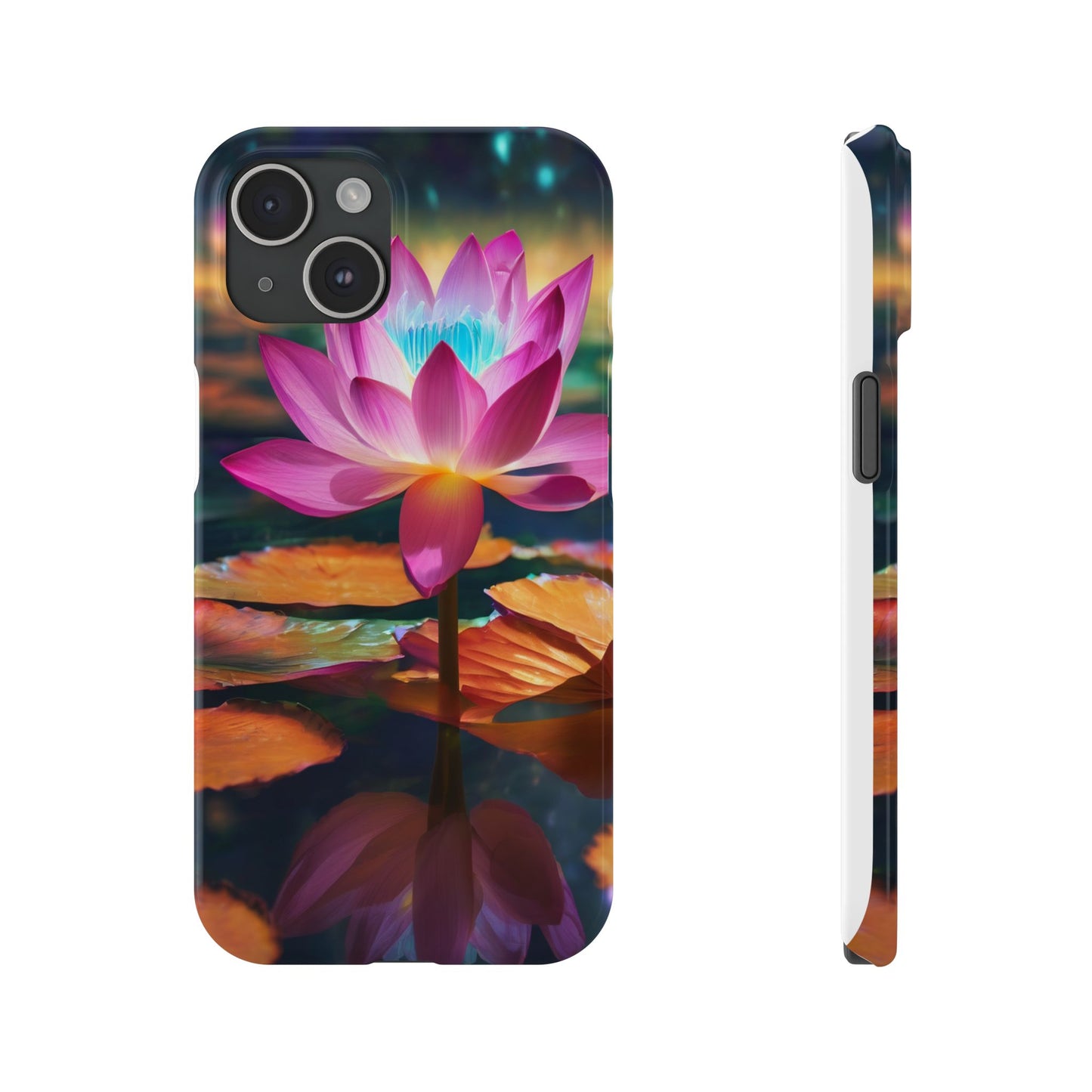 Slim Glossy Polycarbonate Phone Case for iPhone 16