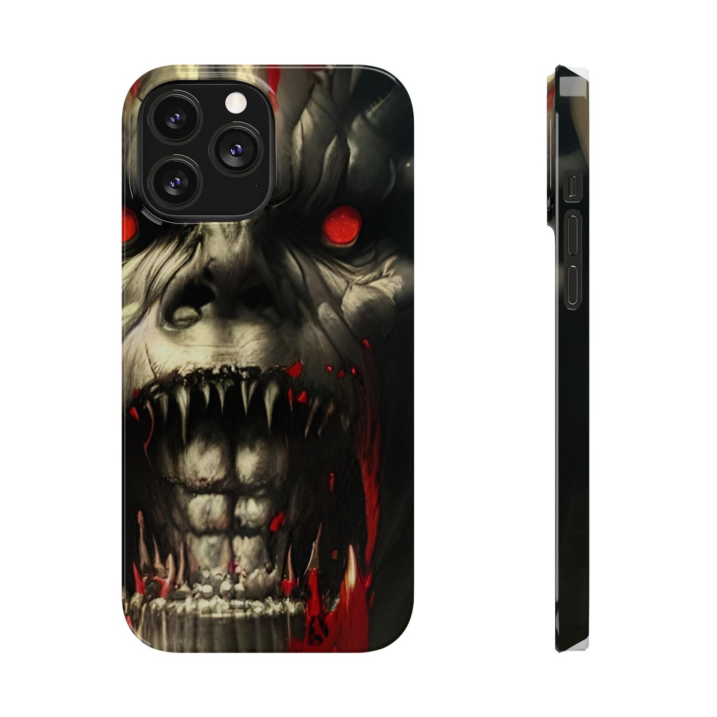 Slim Phone Case - Glossy Lexan PC, Ultra-Thin, Wireless Charging
