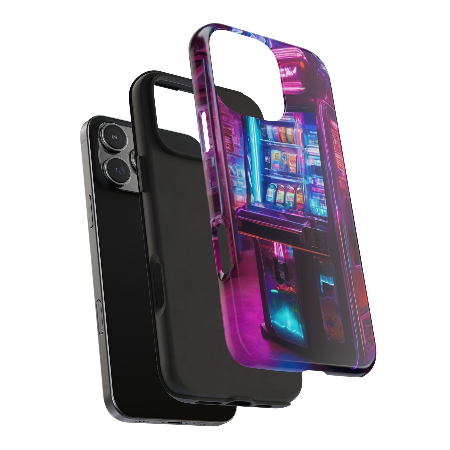 Tough Phone Case with TPU Shell - Impact-Resistant, Glossy Finish