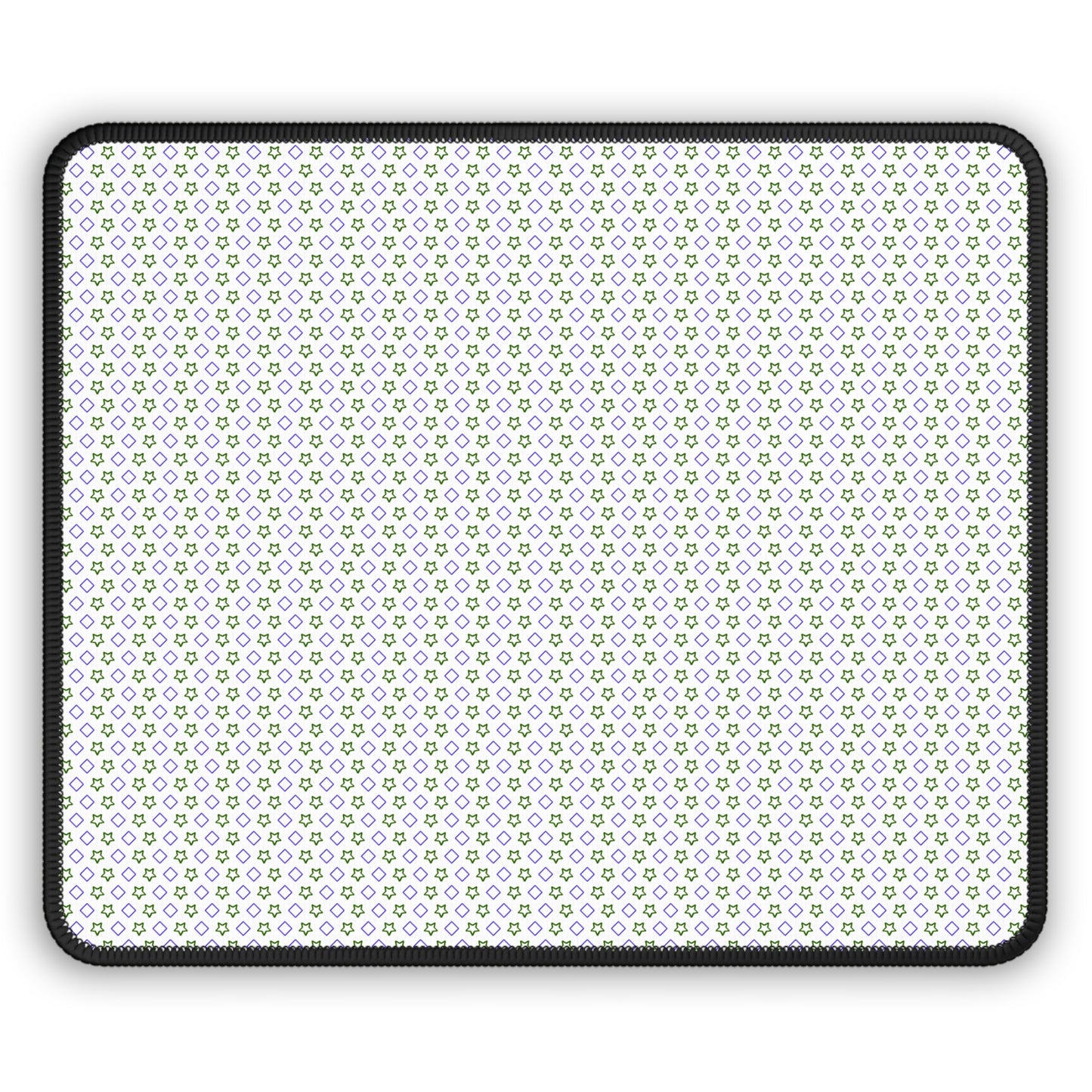 Neon Gaming Mouse Pad - 9x7 Custom Neoprene, Stitched Edges