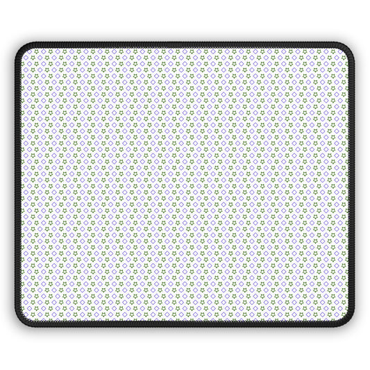Neon Gaming Mouse Pad - 9x7 Custom Neoprene, Stitched Edges