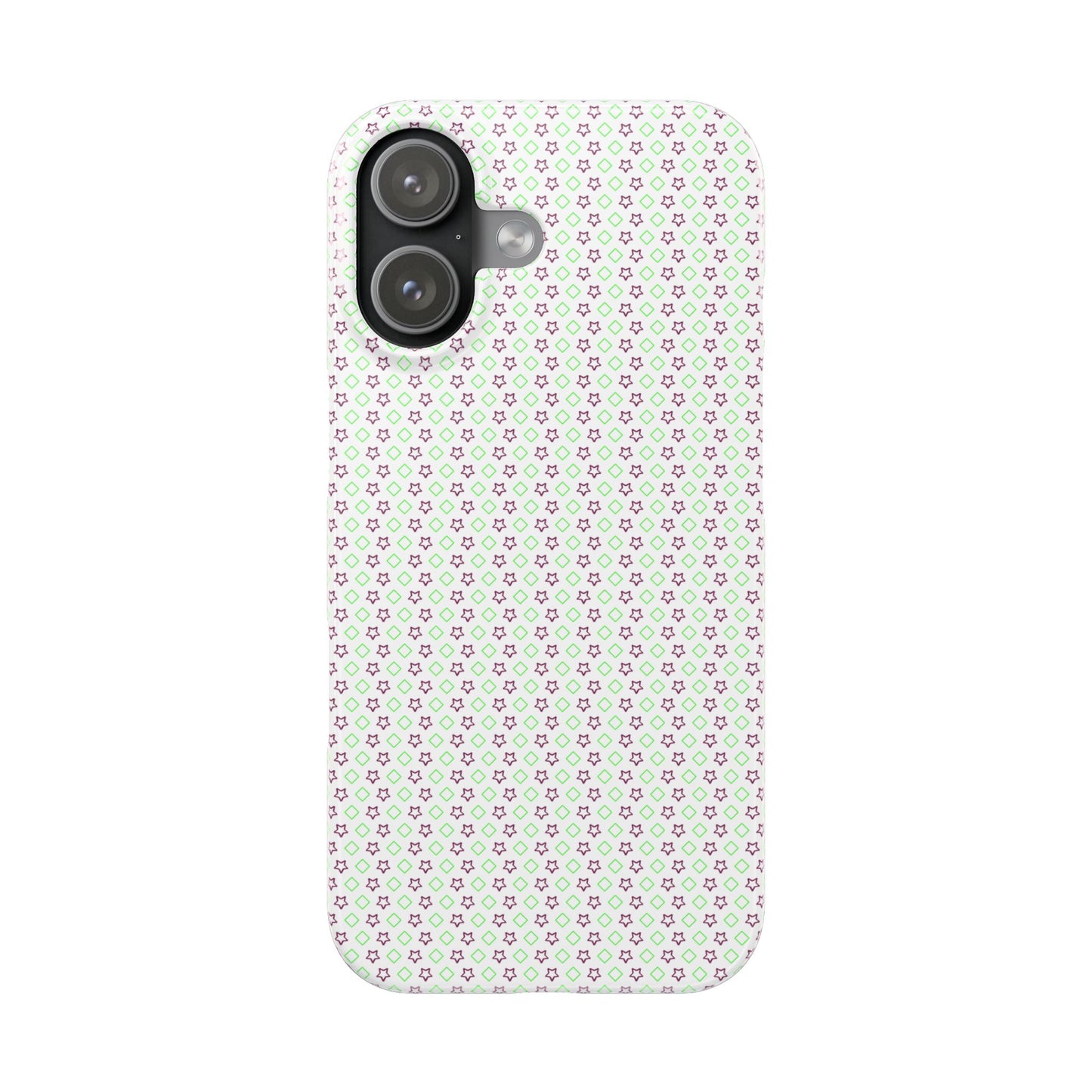 Slim Phone Case for iPhone 16 - Glossy Lexan, Ultra-Thin