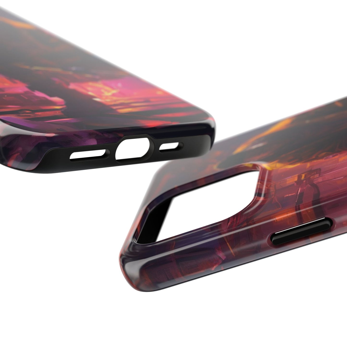 Tough Phone Case - Shockproof TPU & PC Shell for iPhone & Samsung