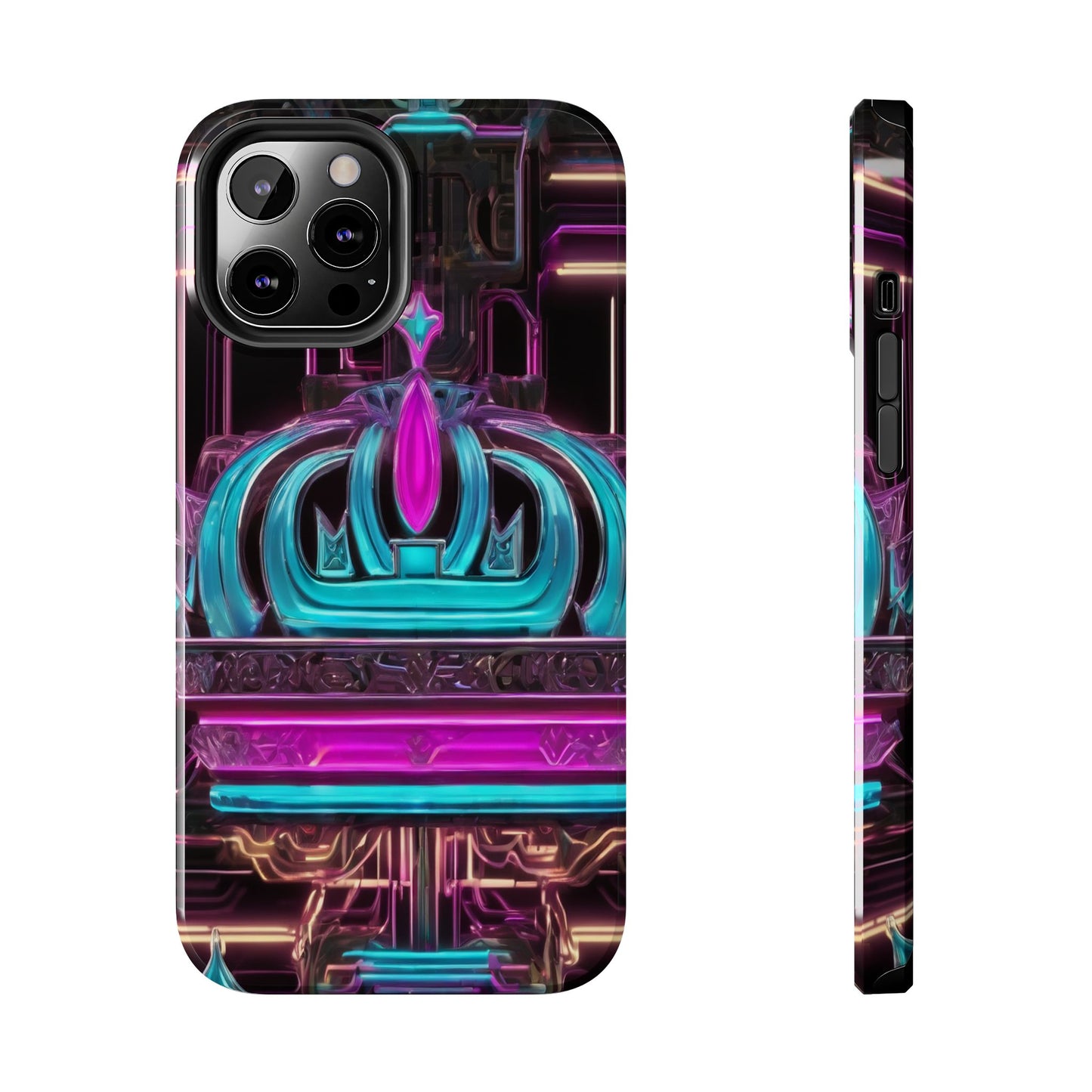 Tough Phone Case - Shockproof TPU & PC Shell, Glossy Finish