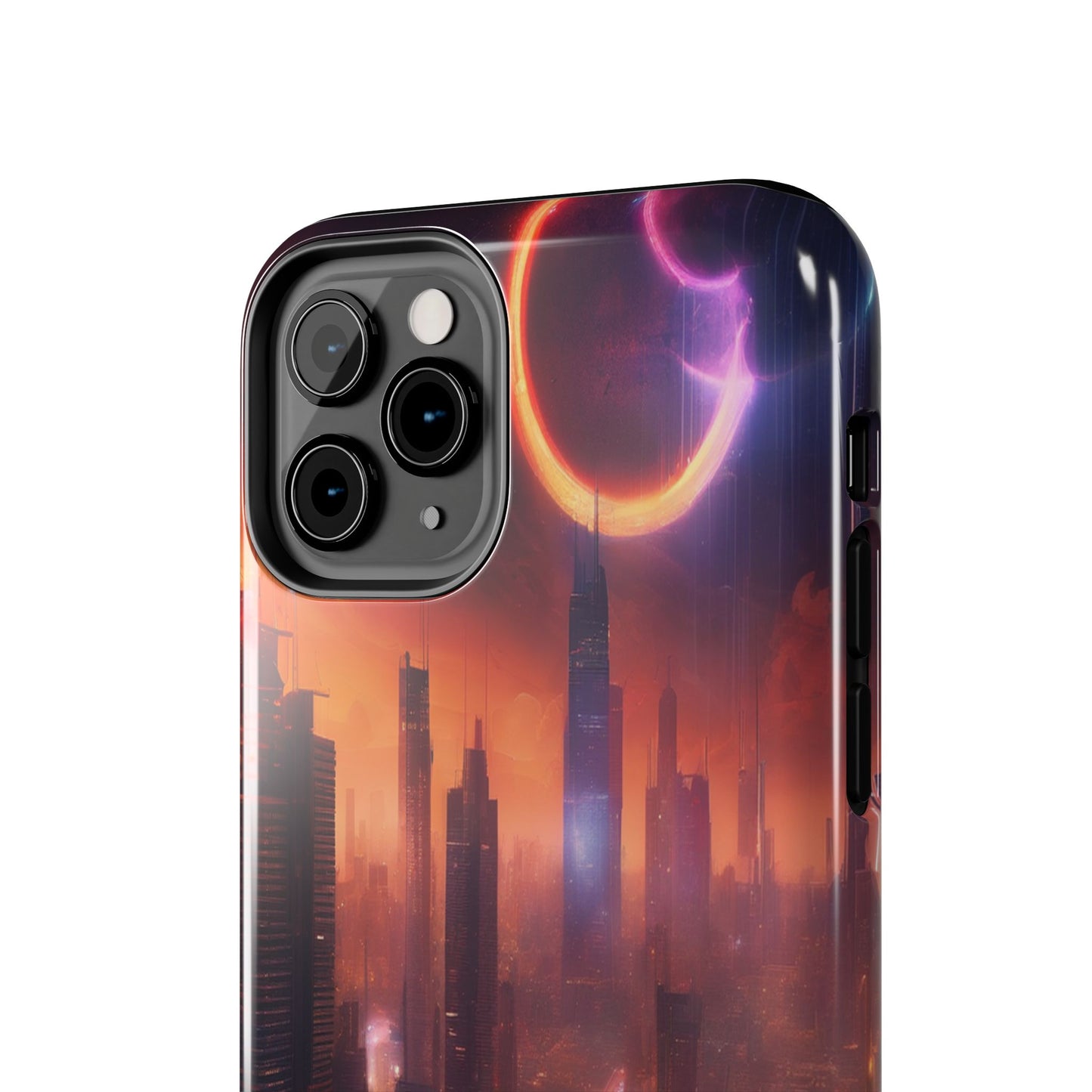 Rugged Phone Case - Impact-Resistant Dual-Layer TPU/PC, Glossy