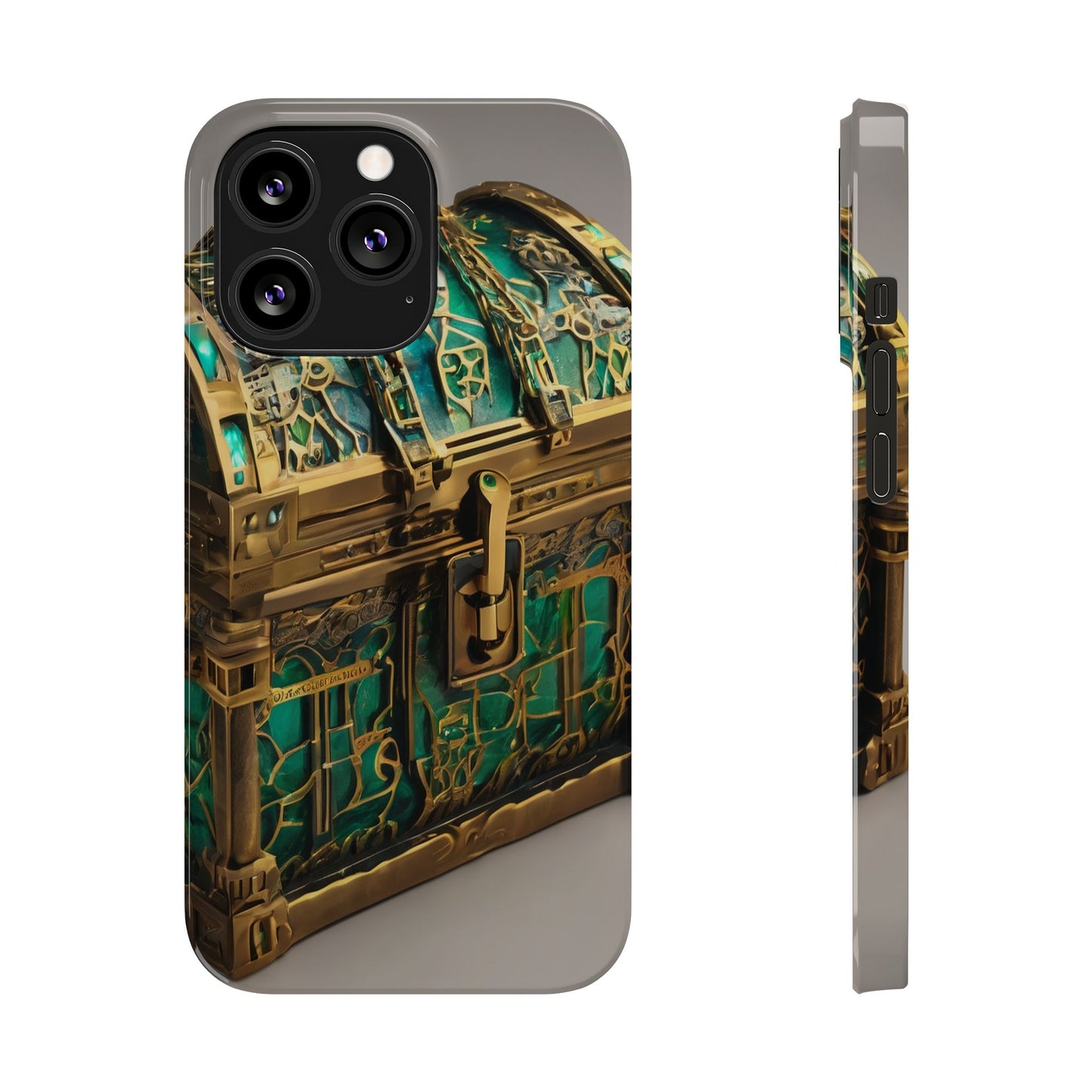 iPhone 16 Slim Phone Case: Glossy Lexan, Ultra-Slim