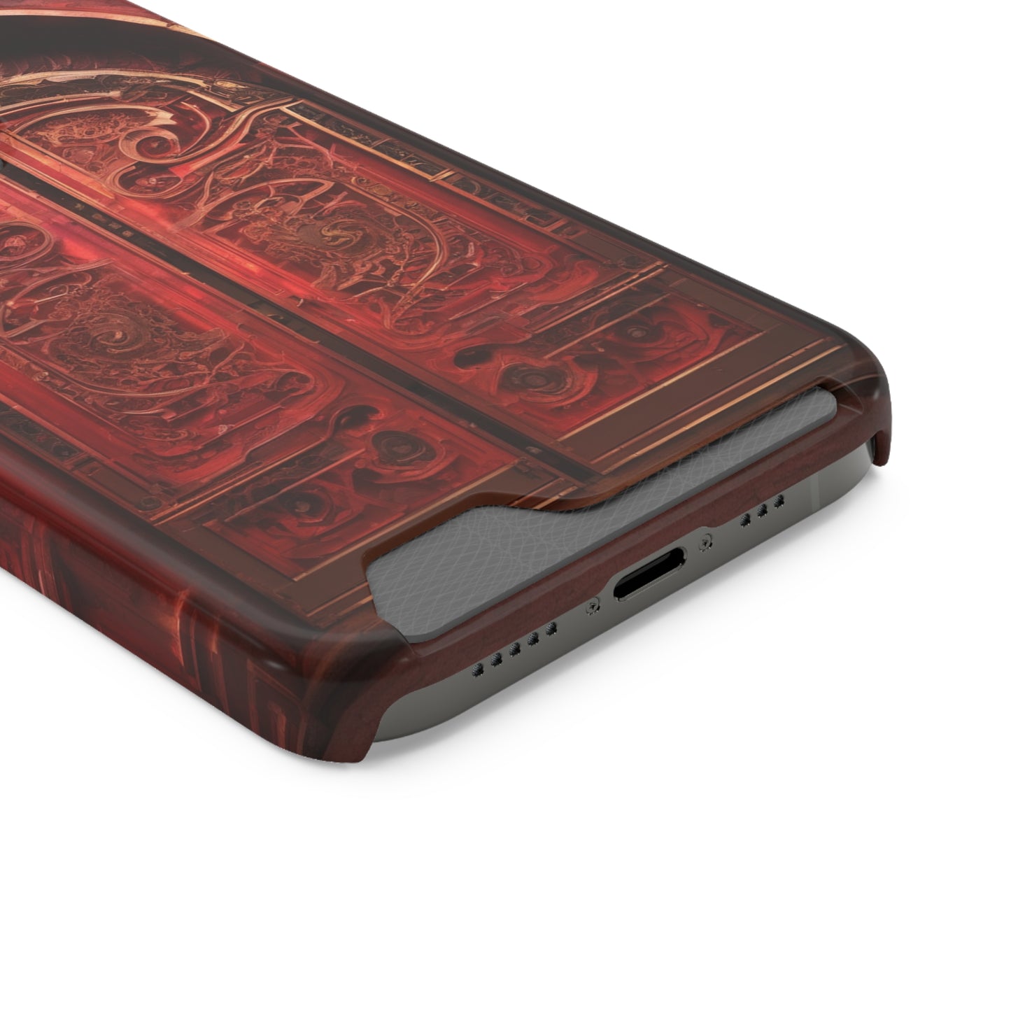 MagSafe Card Holder Phone Case - Polycarbonate, Glossy or Matte