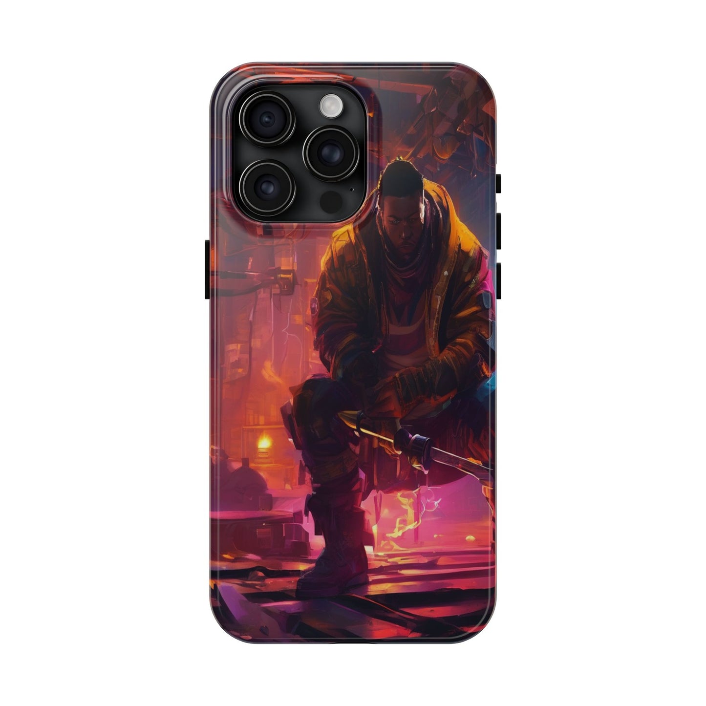 Tough Phone Case - Shockproof TPU & PC Shell for iPhone & Samsung
