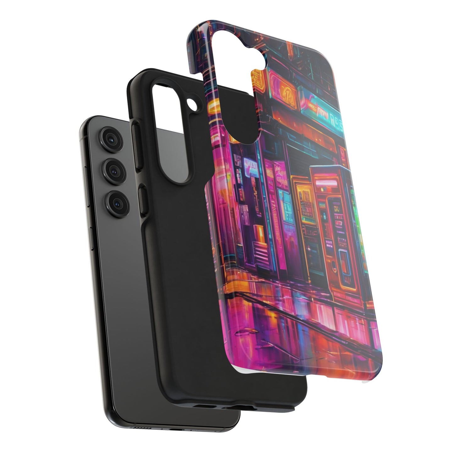 Tough Phone Case - 2-Piece, Impact-Resistant, Glossy Finish
