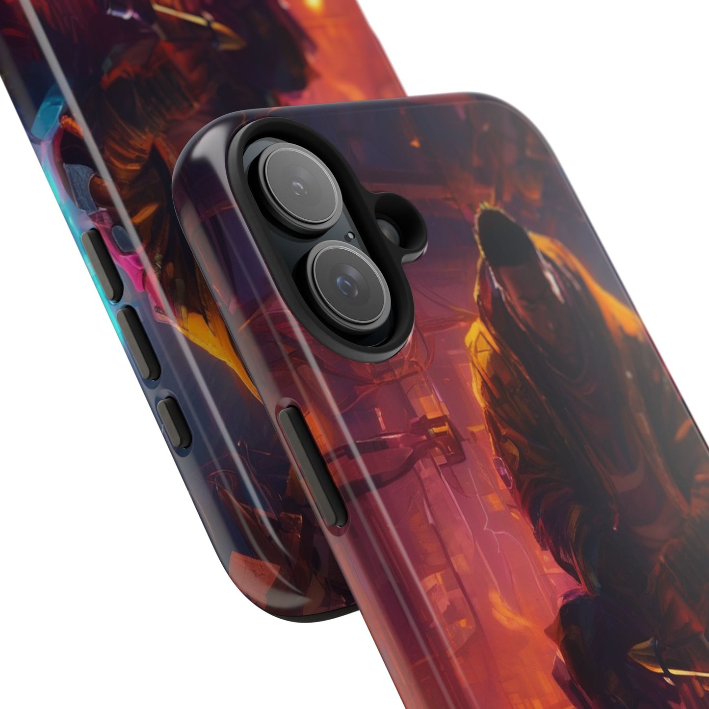 Tough Phone Case - Shockproof TPU & PC Shell for iPhone & Samsung