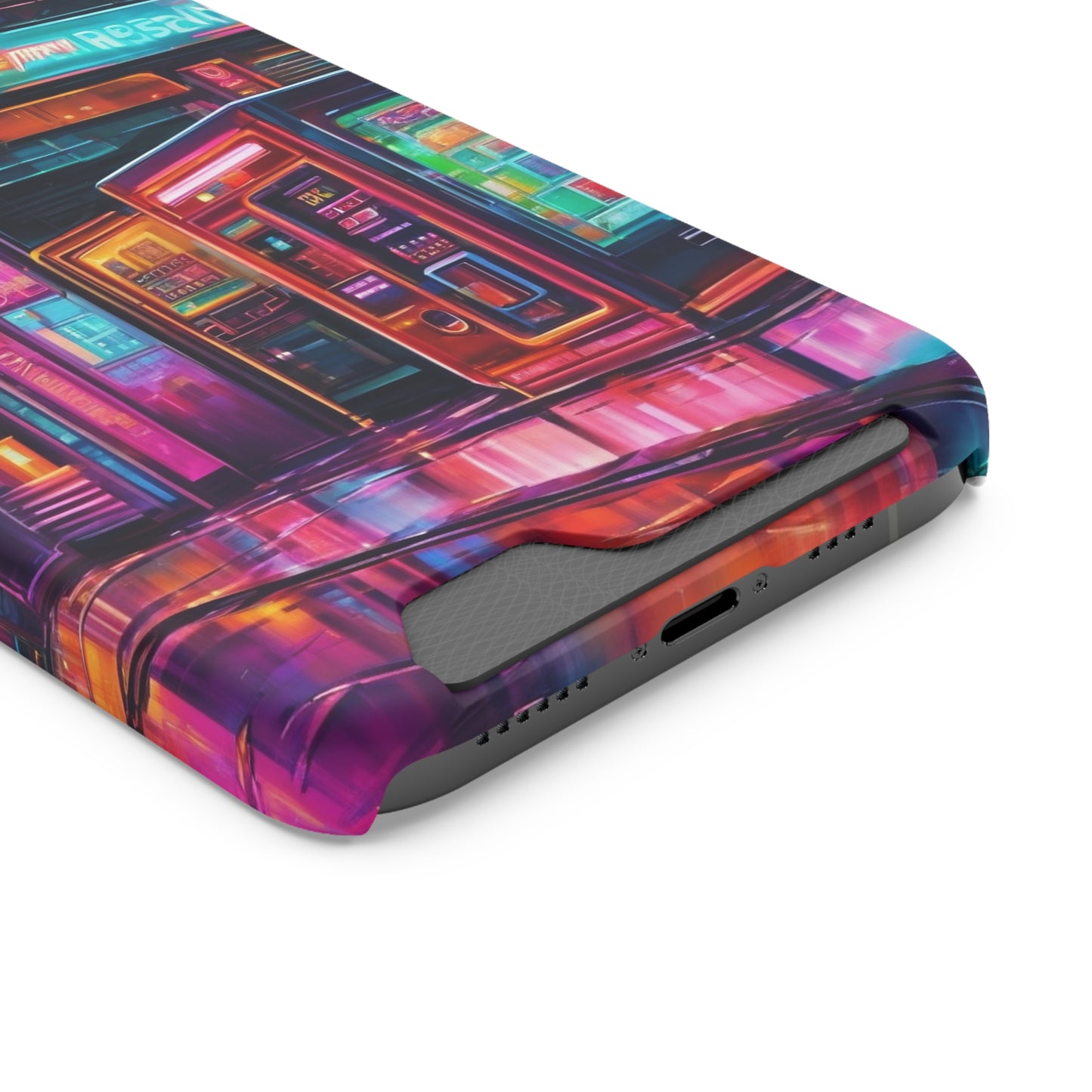 Phone Case with Card Holder - MagSafe, Polycarbonate, Glossy/Matte