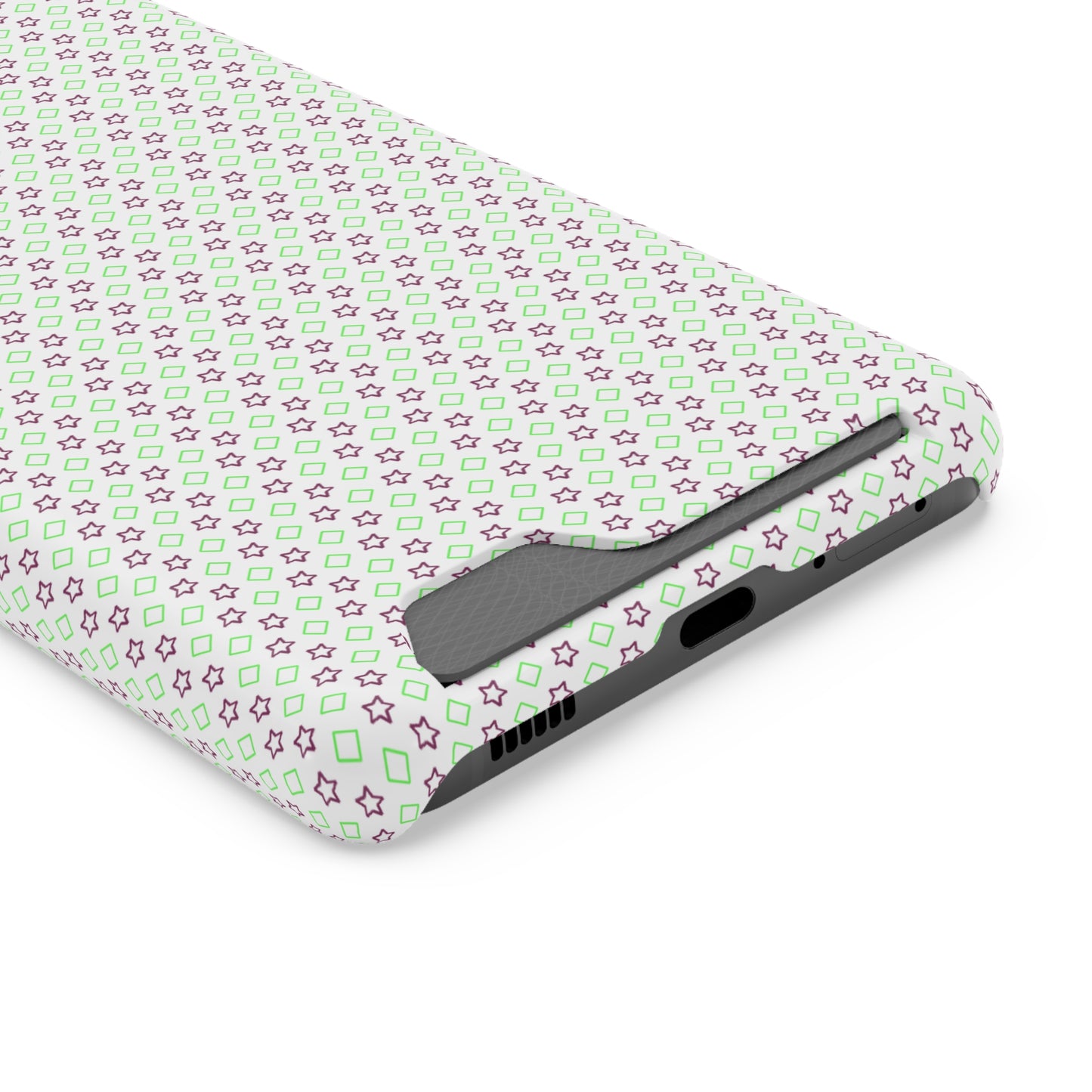 Neon Card Holder Phone Case with MagSafe - Impact-Resistant