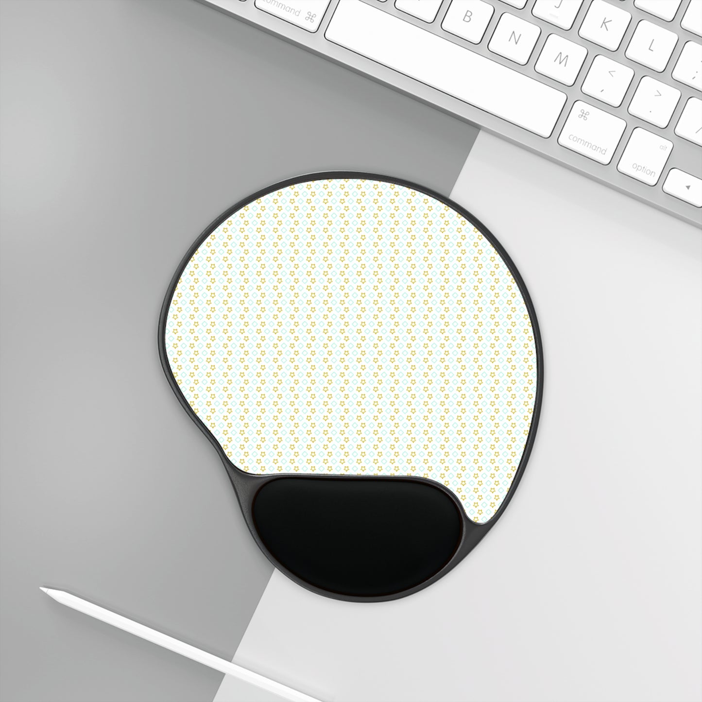 Ergonomic Memory Foam Mouse Pad with Wrist Rest - Foot-Shaped