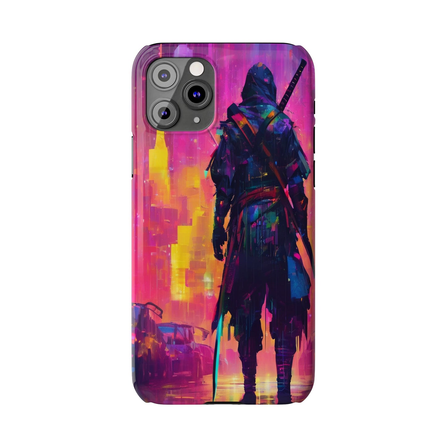 Neon Slim Phone Case for iPhone 16 - Glossy Lexan Finish