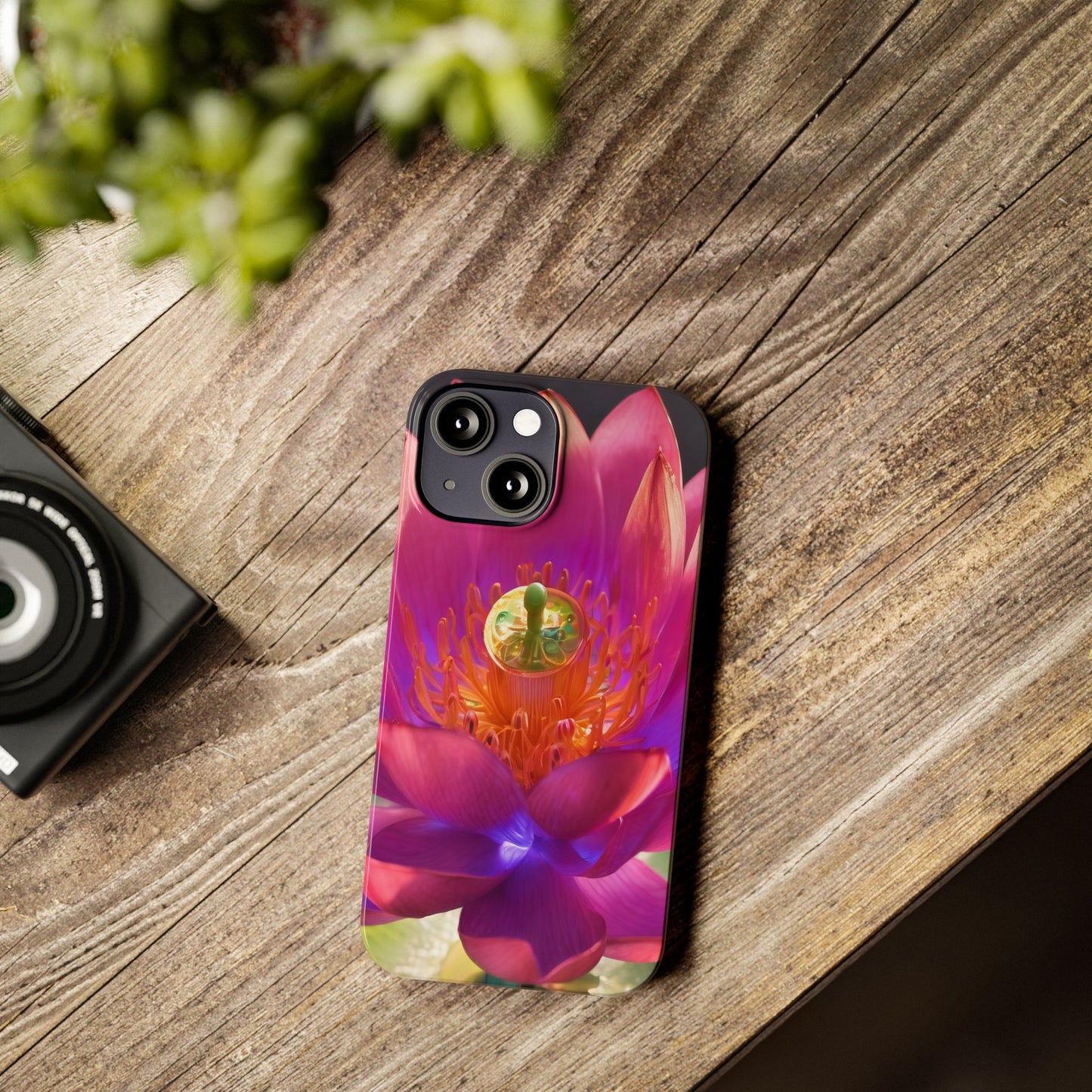 Slim Phone Case for iPhone 16 - Glossy Lexan, Ultra-Thin