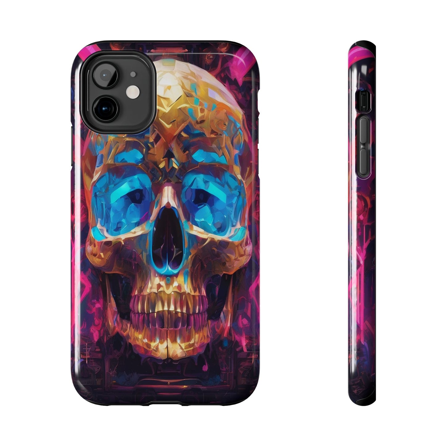 Rugged Phone Case - Impact-Resistant, Glossy Polycarbonate