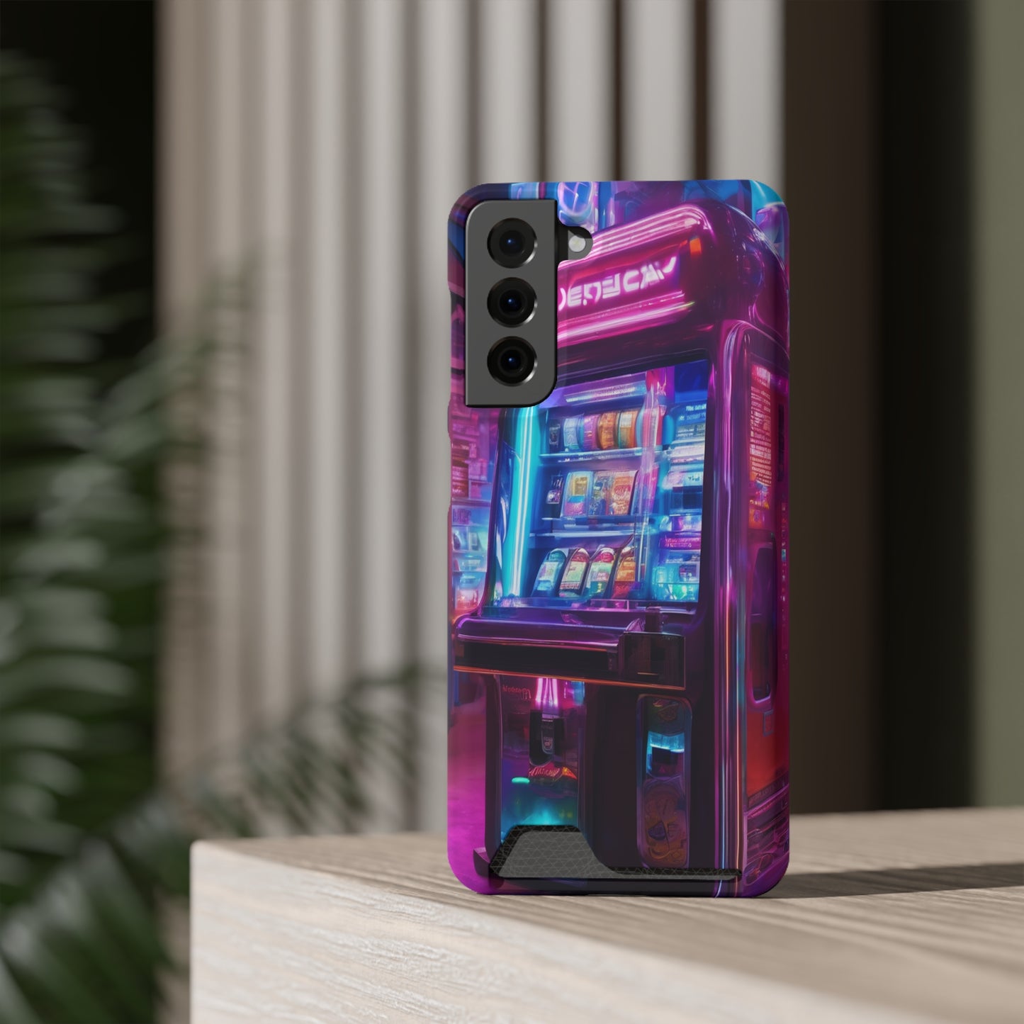 Phone Case with Card Holder – Glossy/Matte Polycarbonate