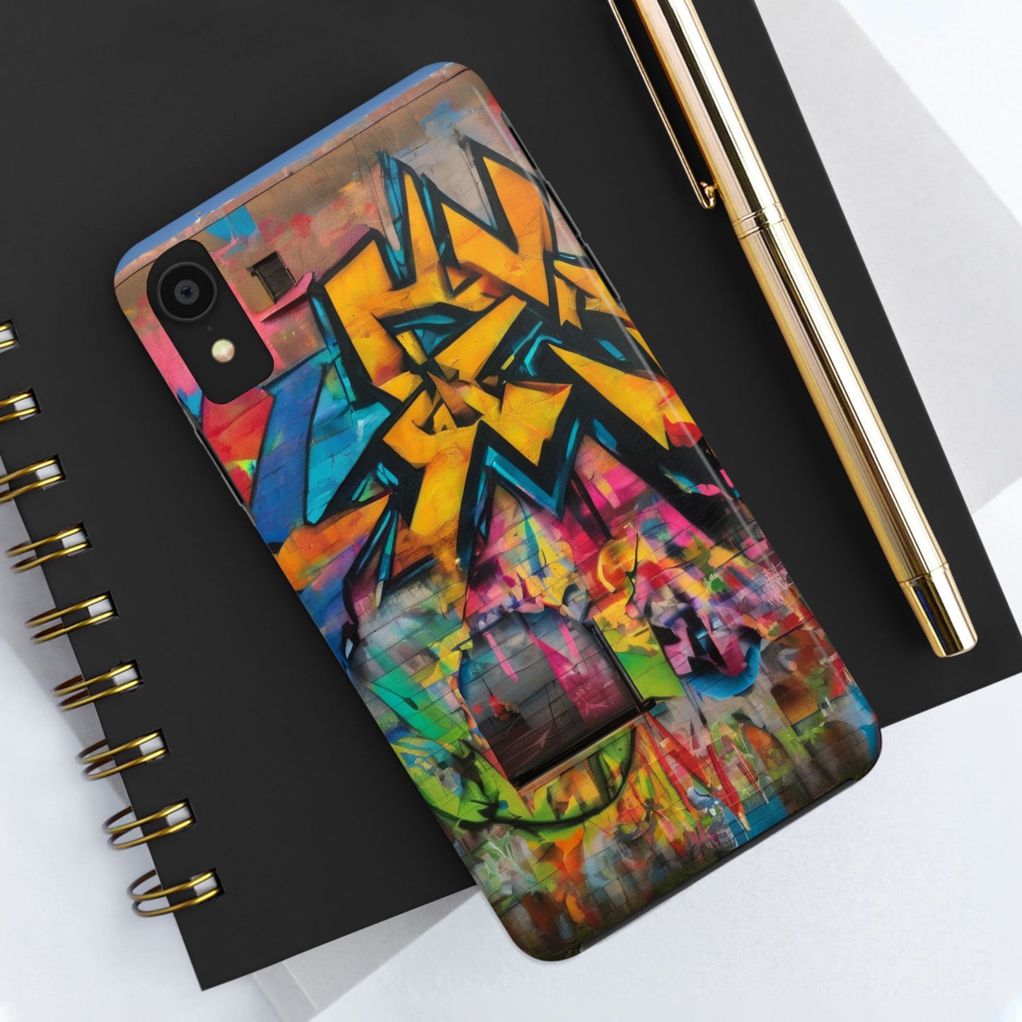 Rugged Phone Case - Impact-Resistant, Glossy Finish