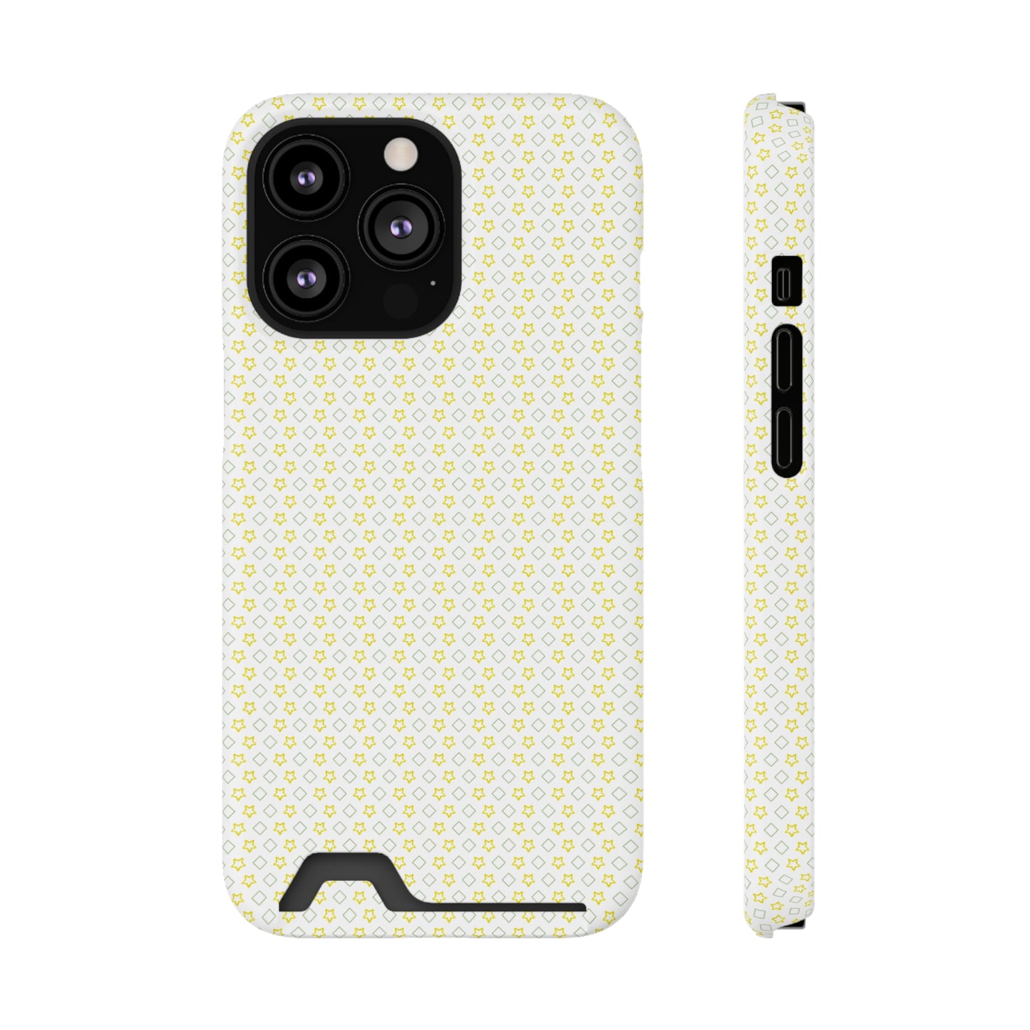 Neon Card Holder Phone Case - MagSafe, Impact-Resistant Polycarbonate